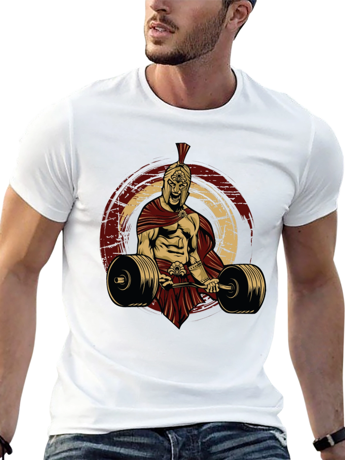 Spartan Warrior Gym T-Shirt - Black