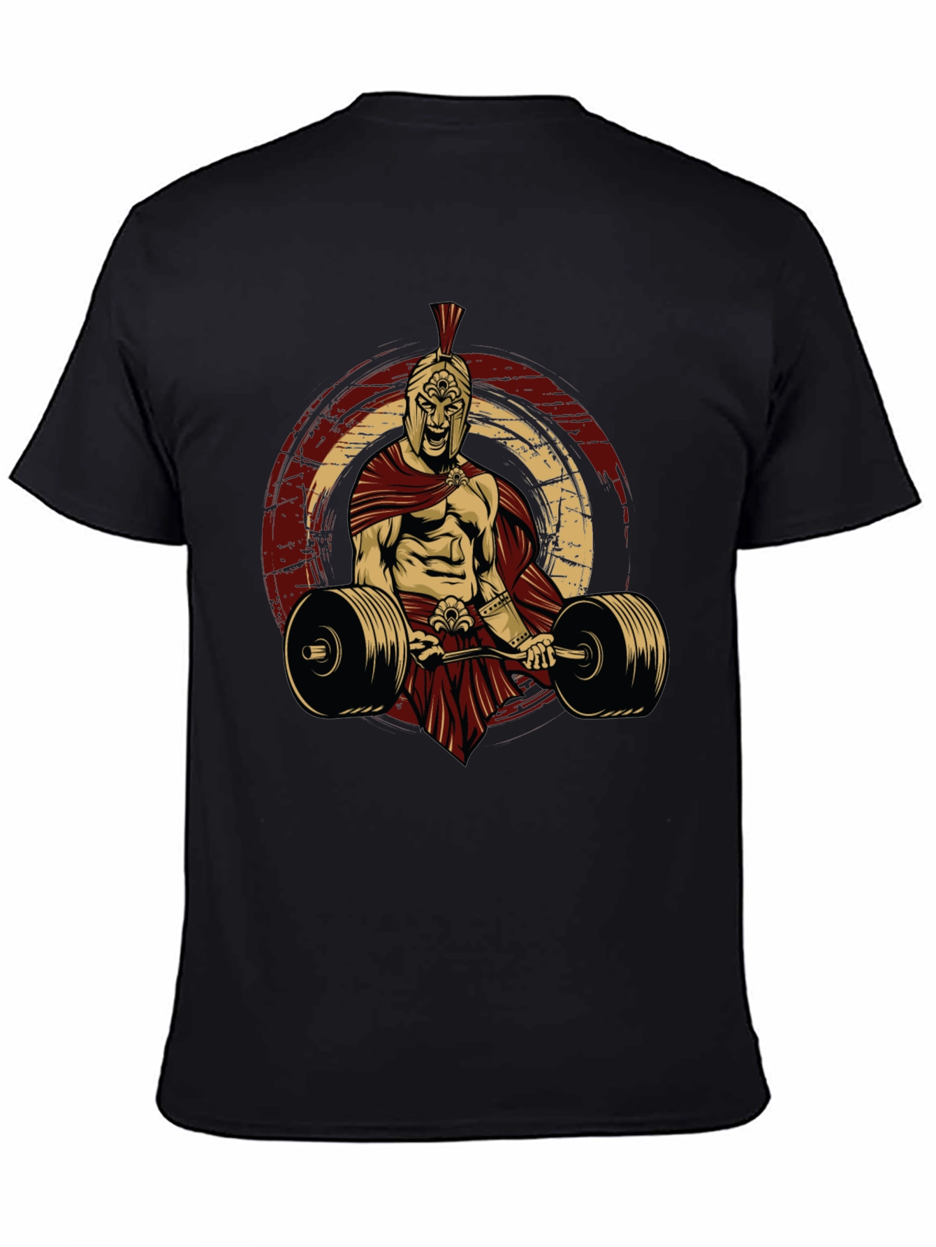 Spartan Warrior Gym T-Shirt - Black
