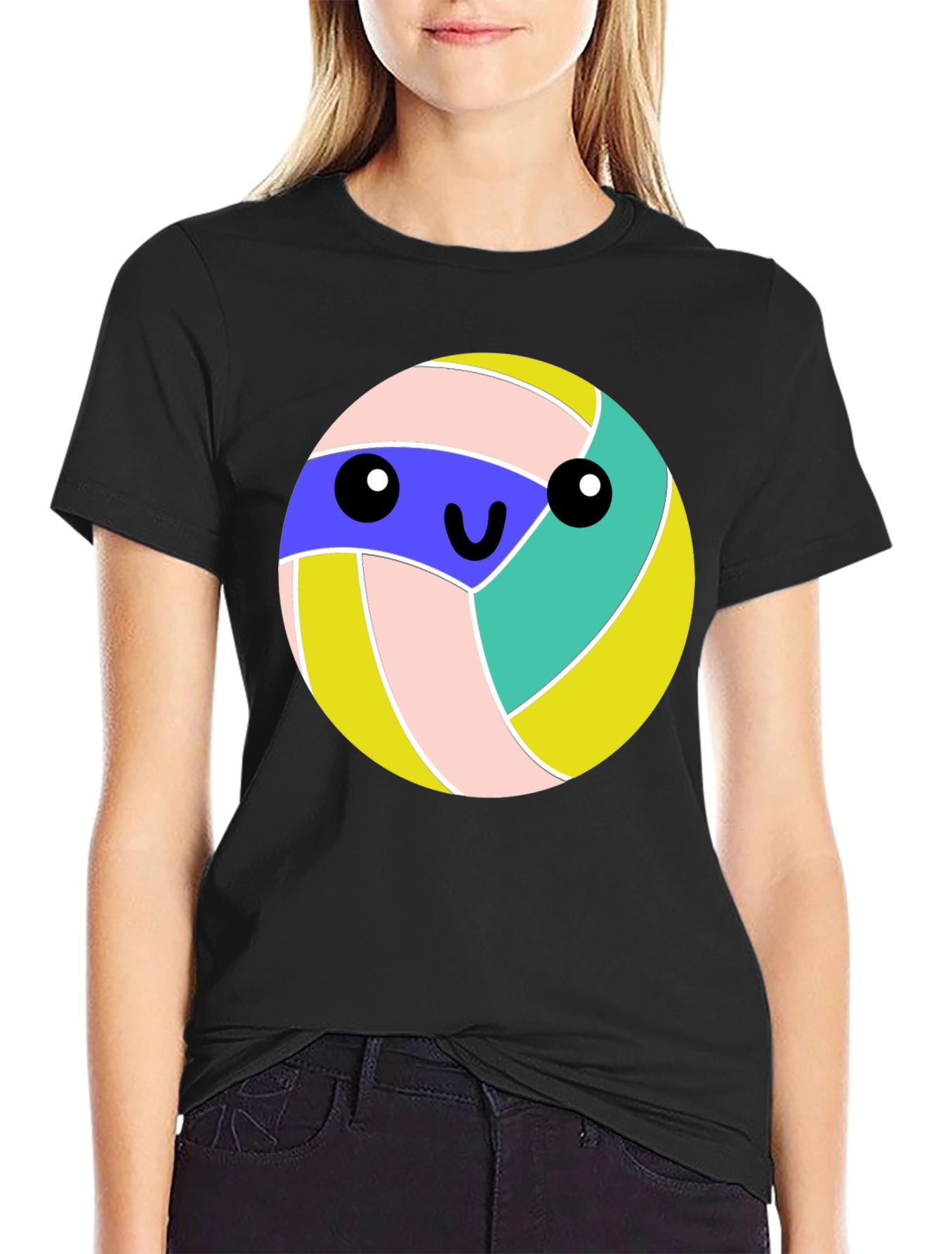 Kawaii Volleyball T-Shirt - Cute Anime Style