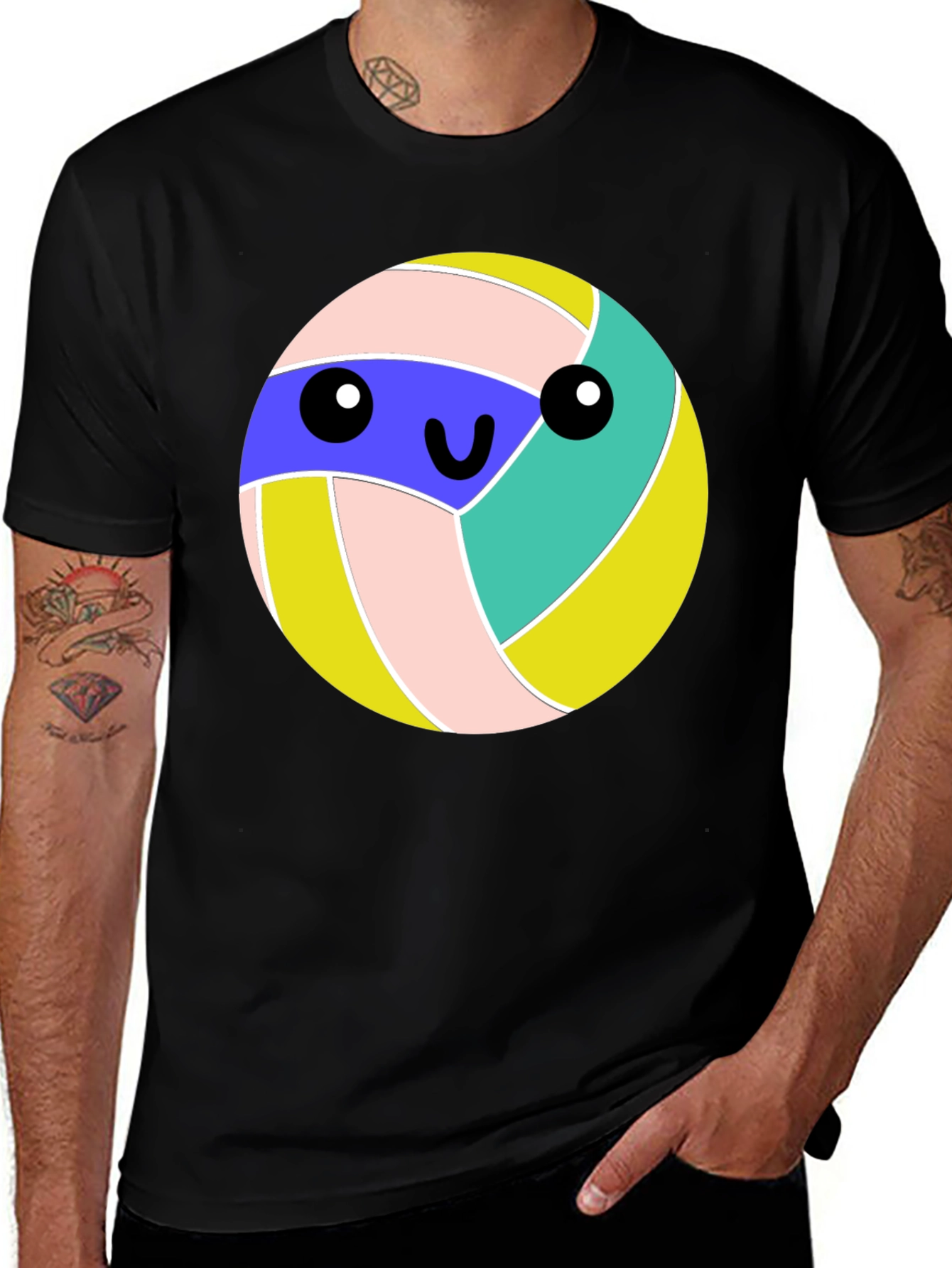 Kawaii Volleyball T-Shirt - Cute Anime Style