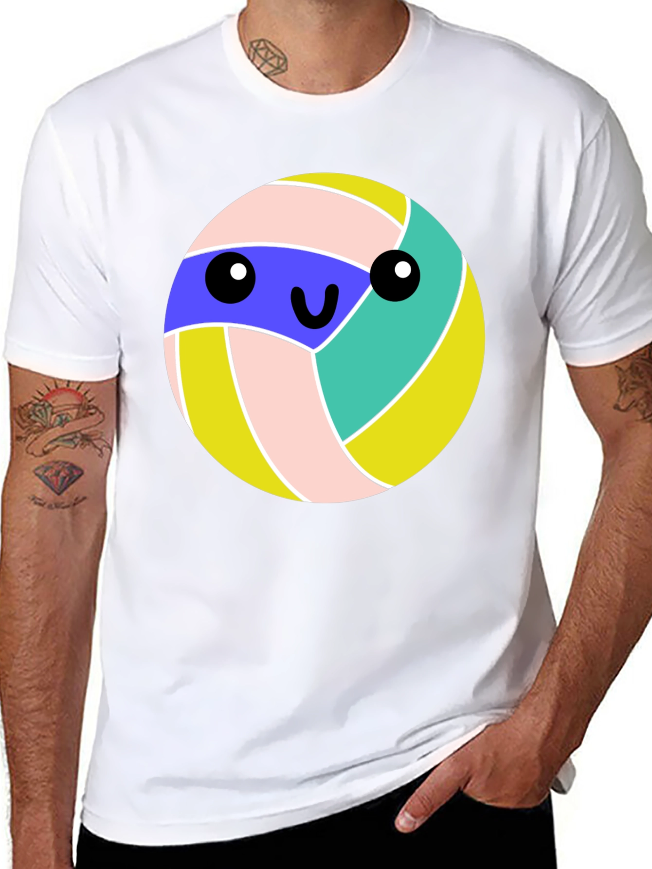 Kawaii Volleyball T-Shirt - Cute Anime Style