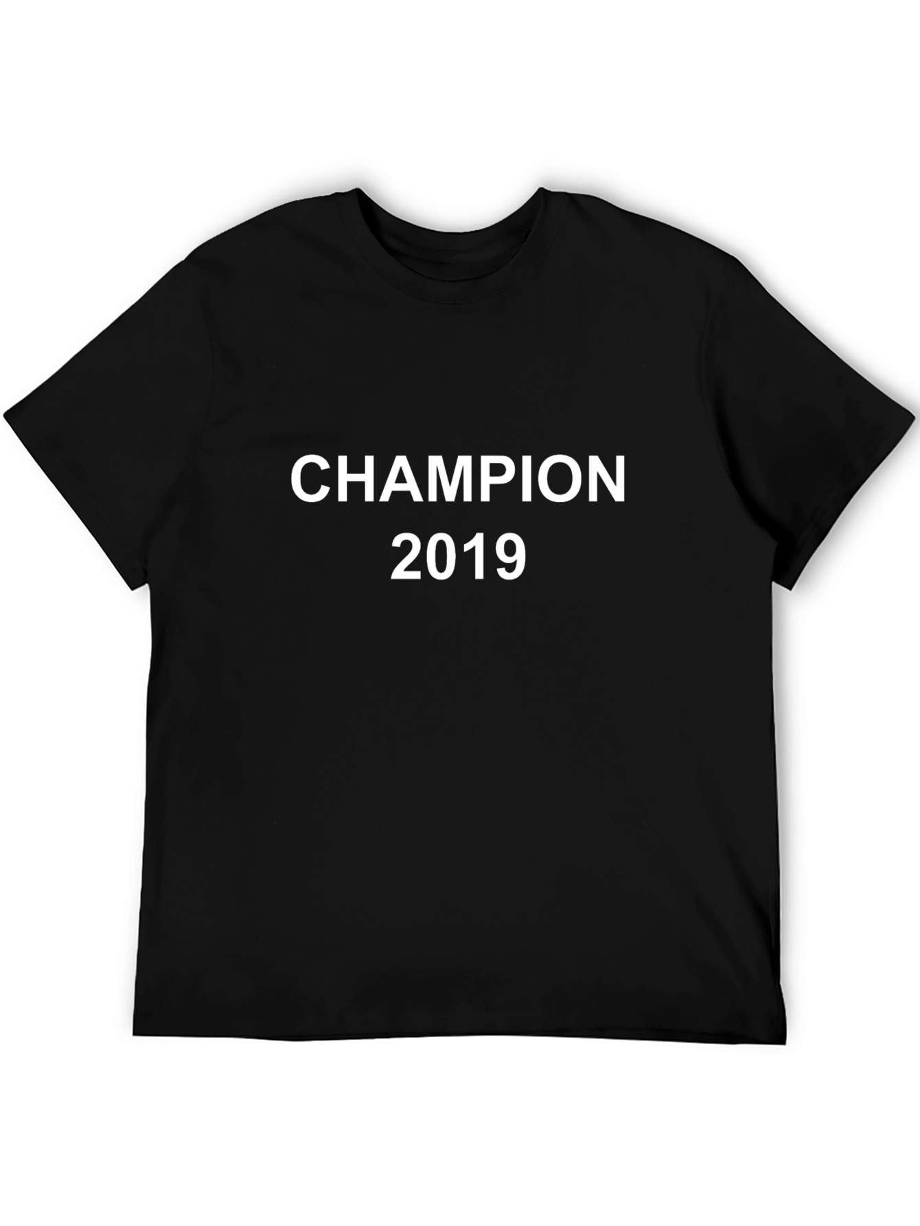 Champion 2019 Graphic T-Shirt - Black