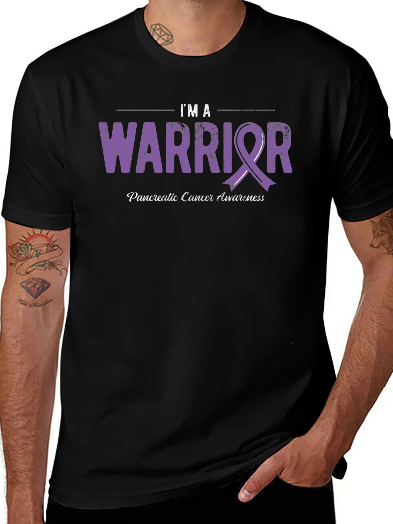 Im a Warrior Pancreatic Cancer Awareness T-Shirt