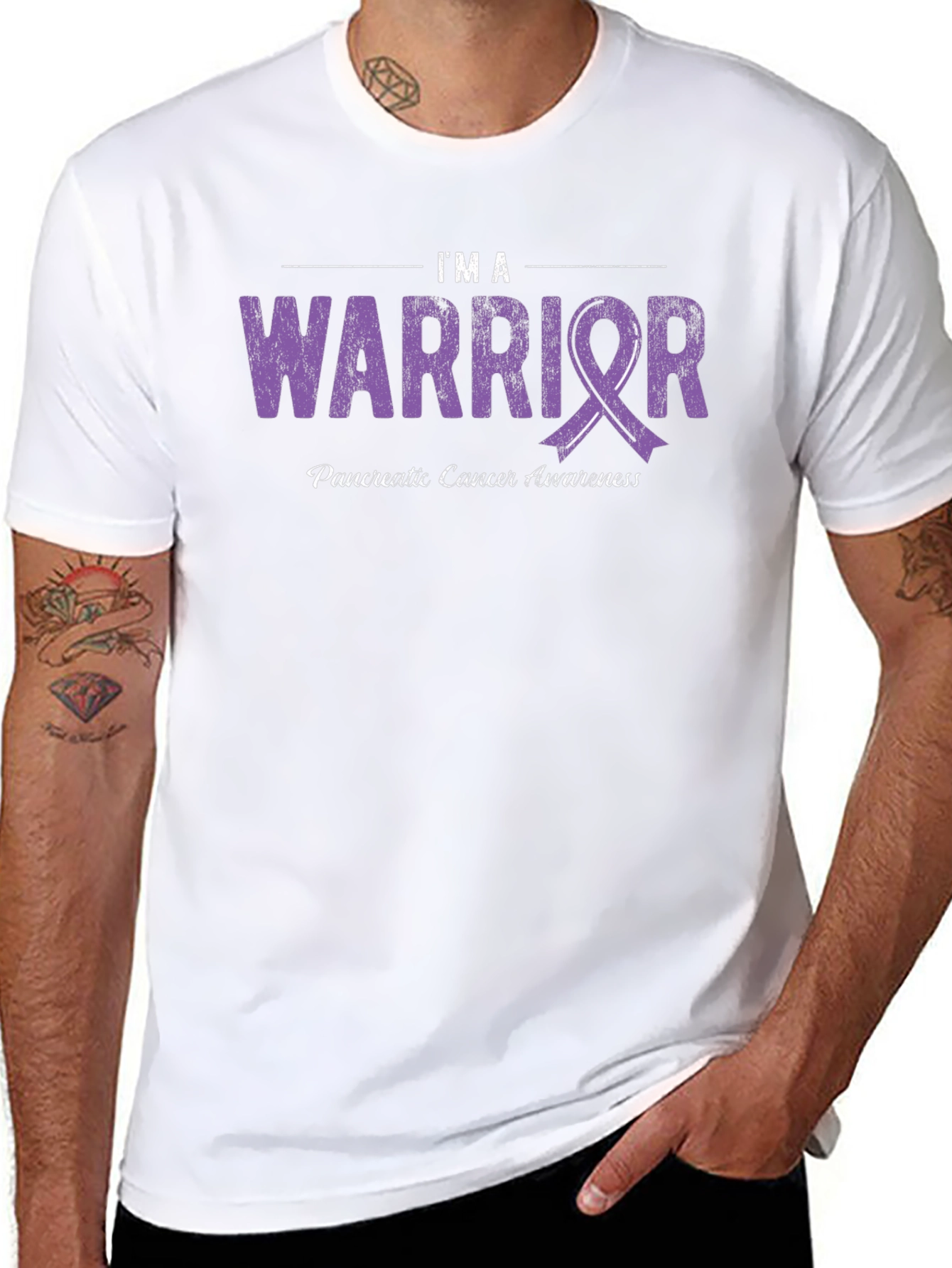 Im a Warrior Pancreatic Cancer Awareness T-Shirt