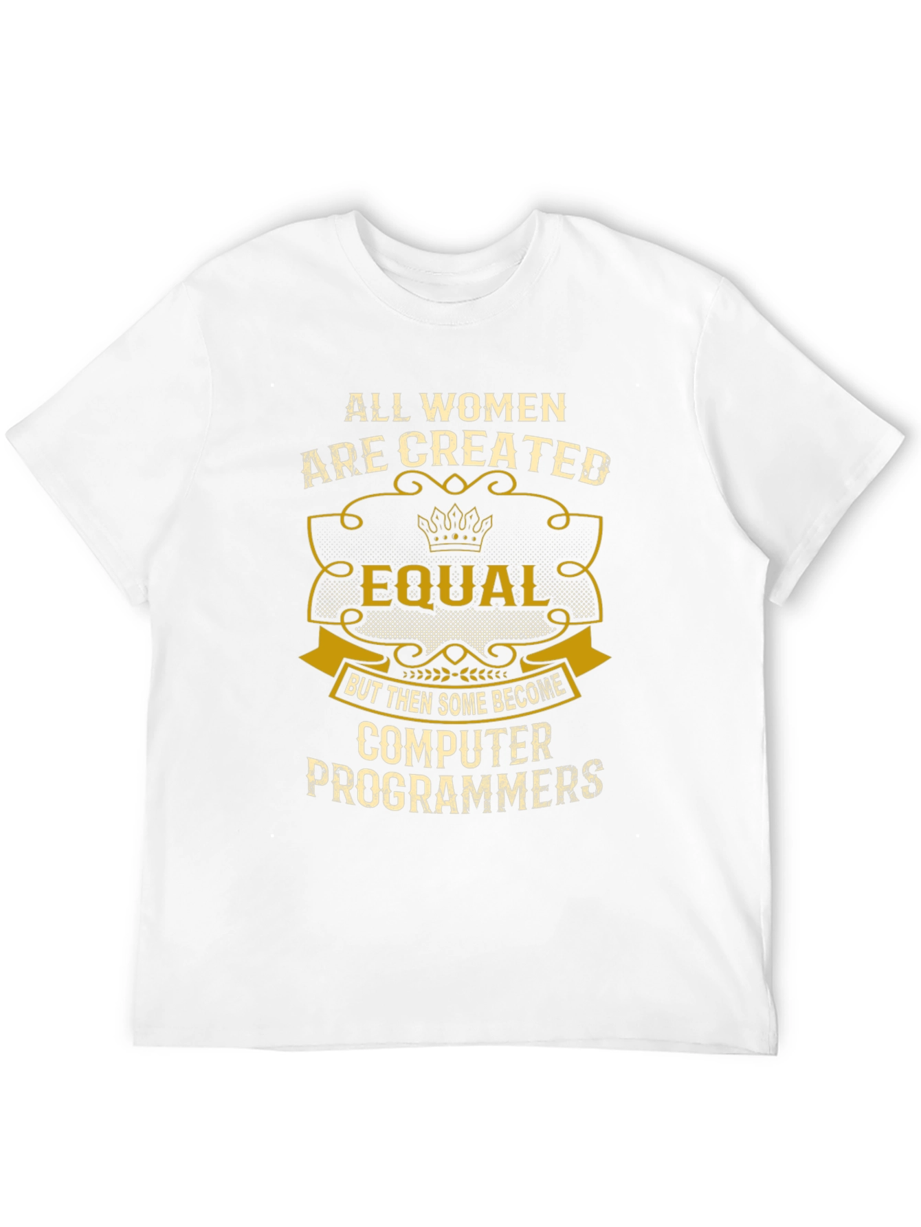 All Women Computer Programmers Black T-Shirt
