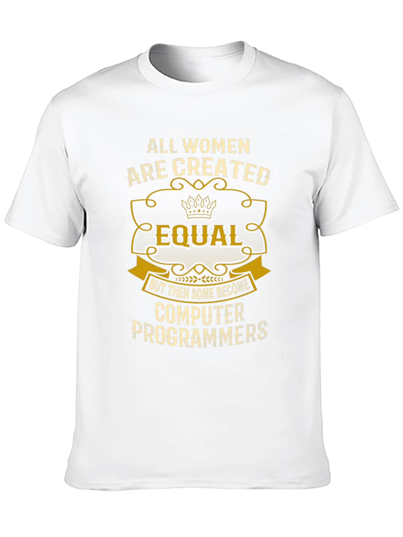 All Women Computer Programmers Black T-Shirt