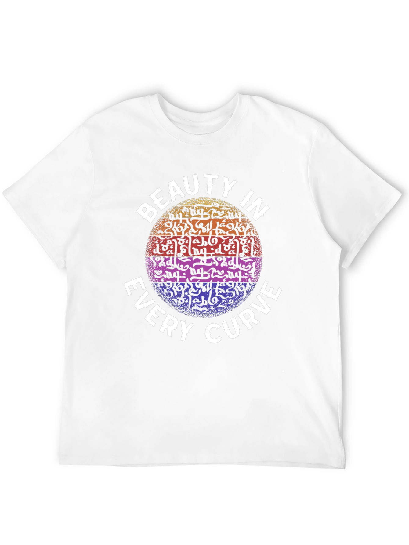Beauty in Every Curve Graphic T-Shirt