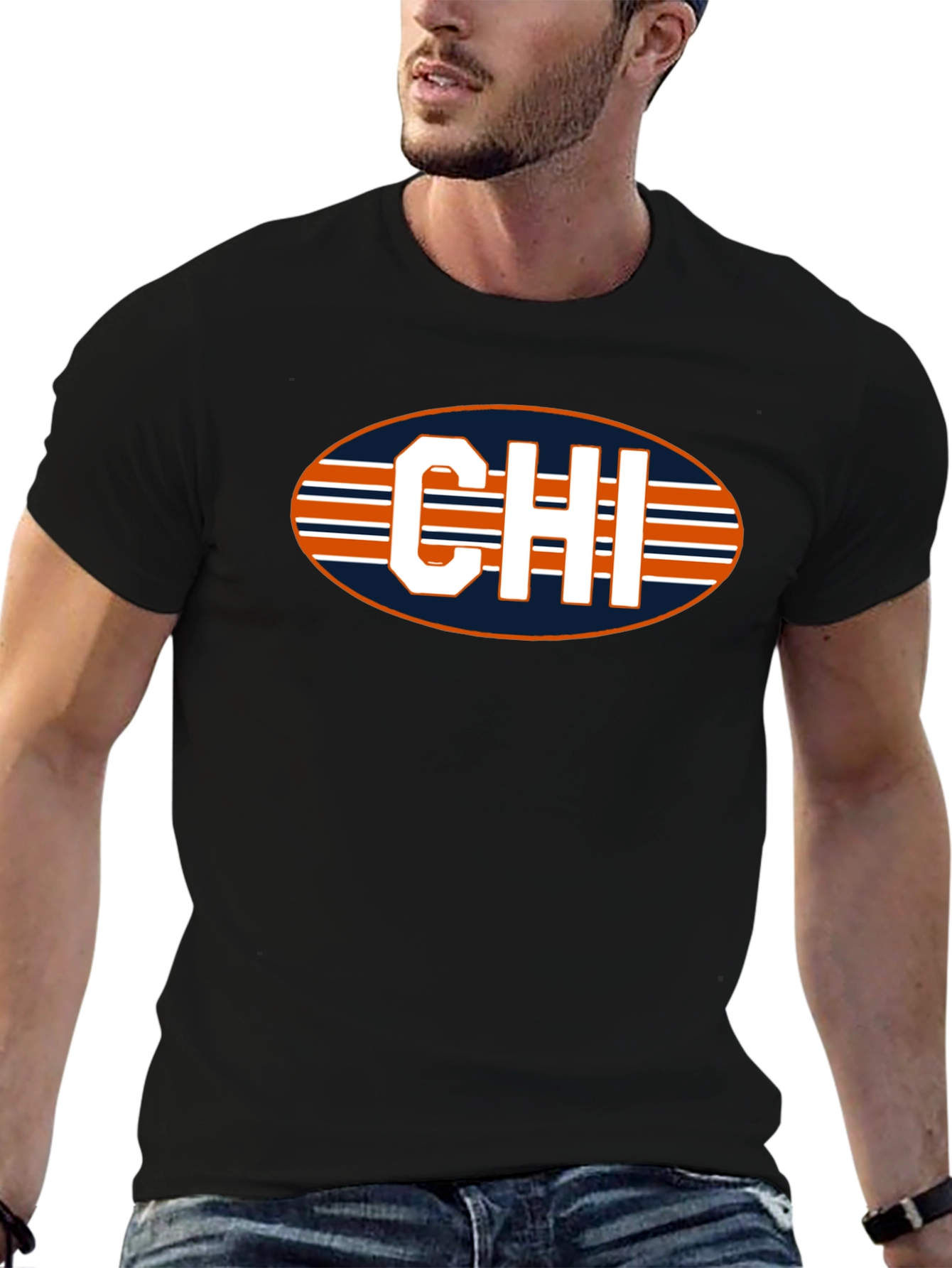 Chicago Bears CHI T-Shirt - Football Fan Apparel