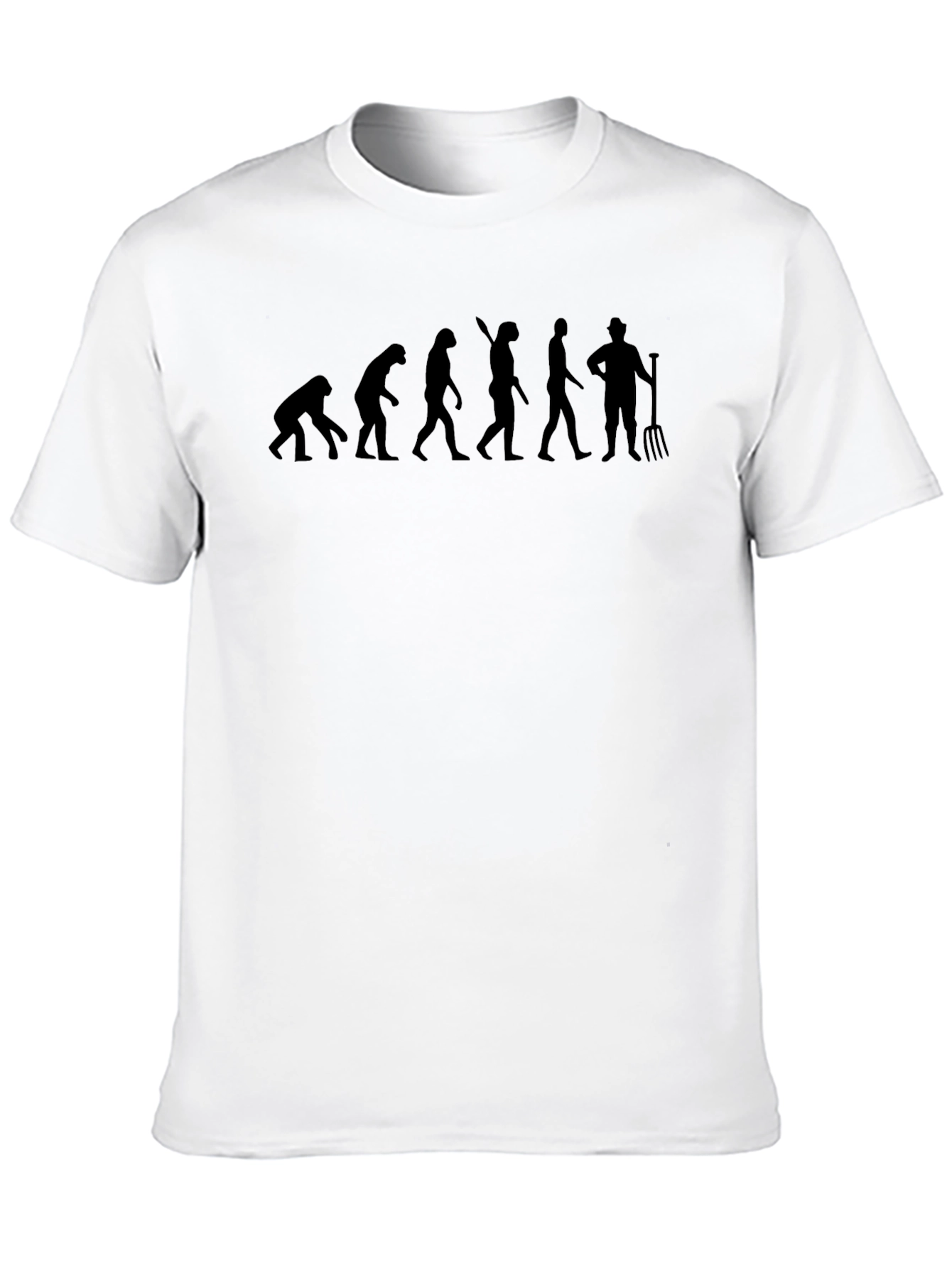 Evolution of Farming Humor T-Shirt