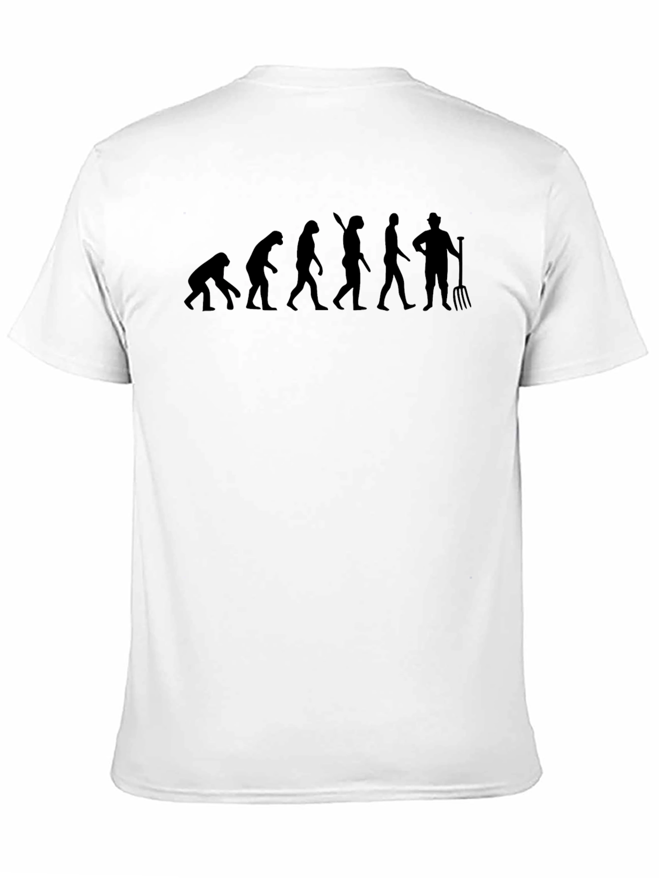 Evolution of Farming Humor T-Shirt