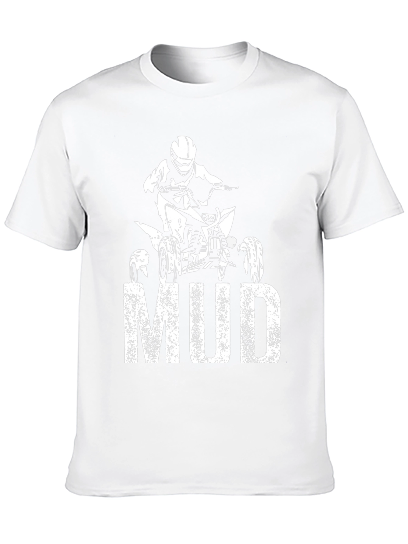 Mud ATV Rider Black Graphic Tee