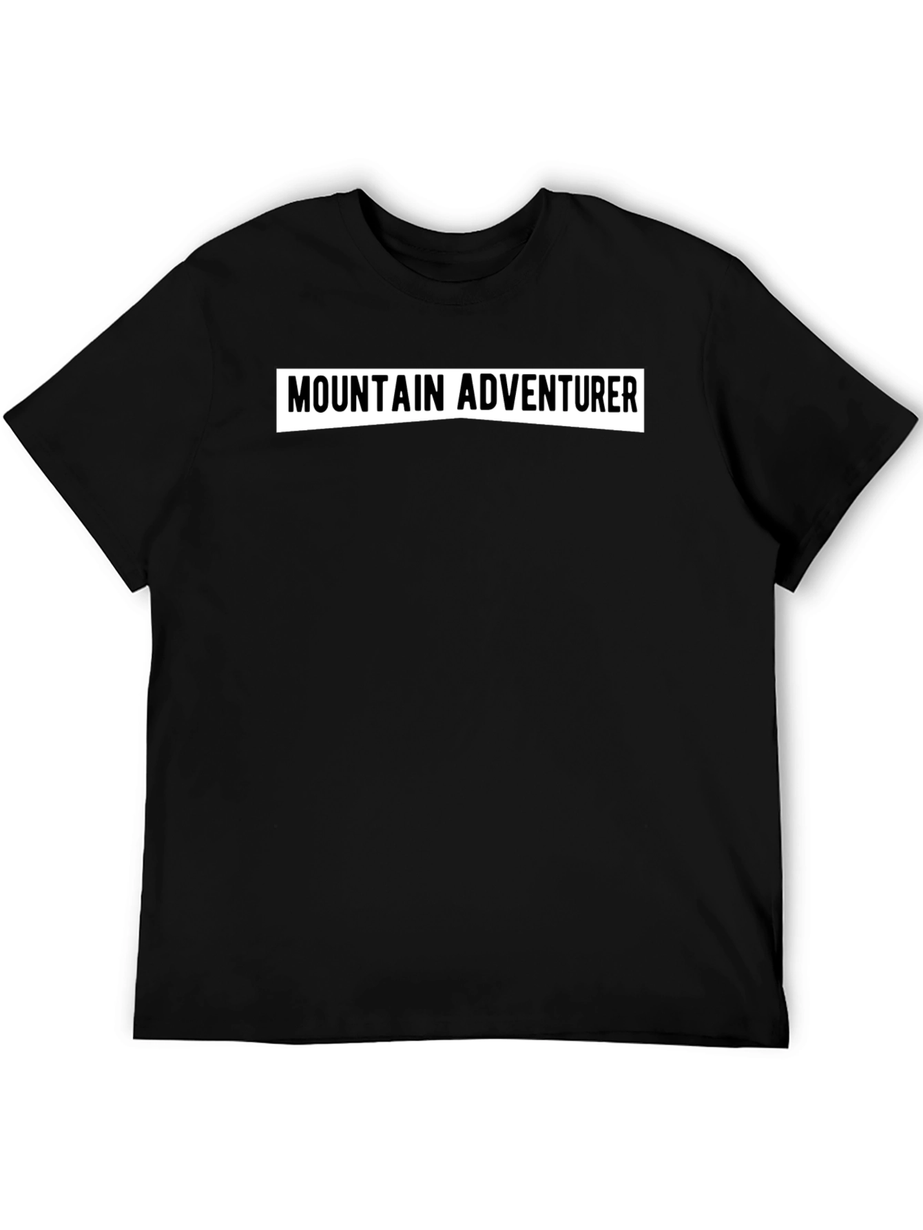 Mountain Adventurer Black Graphic Tee