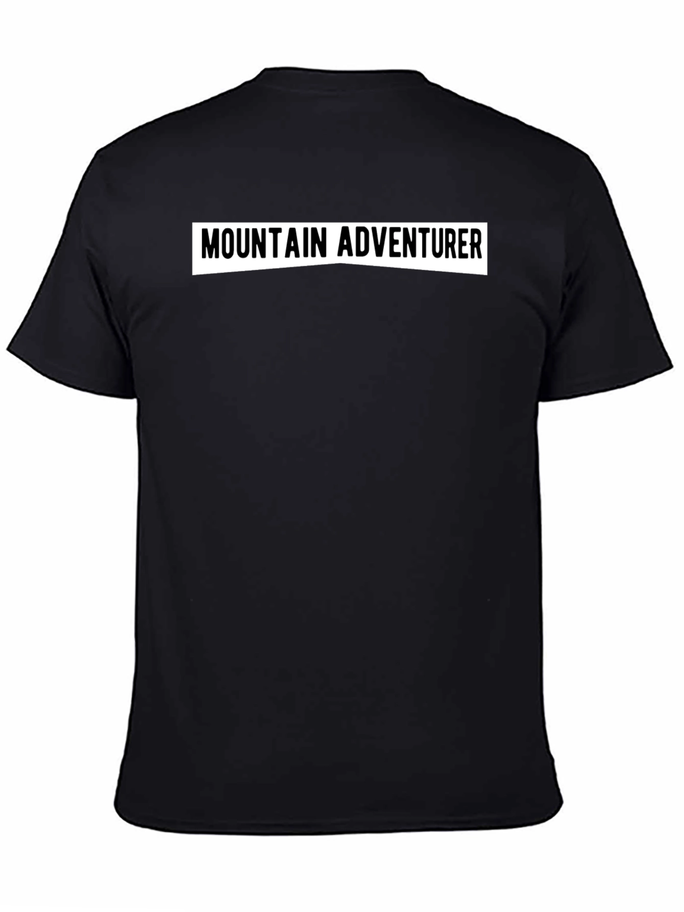 Mountain Adventurer Black Graphic Tee