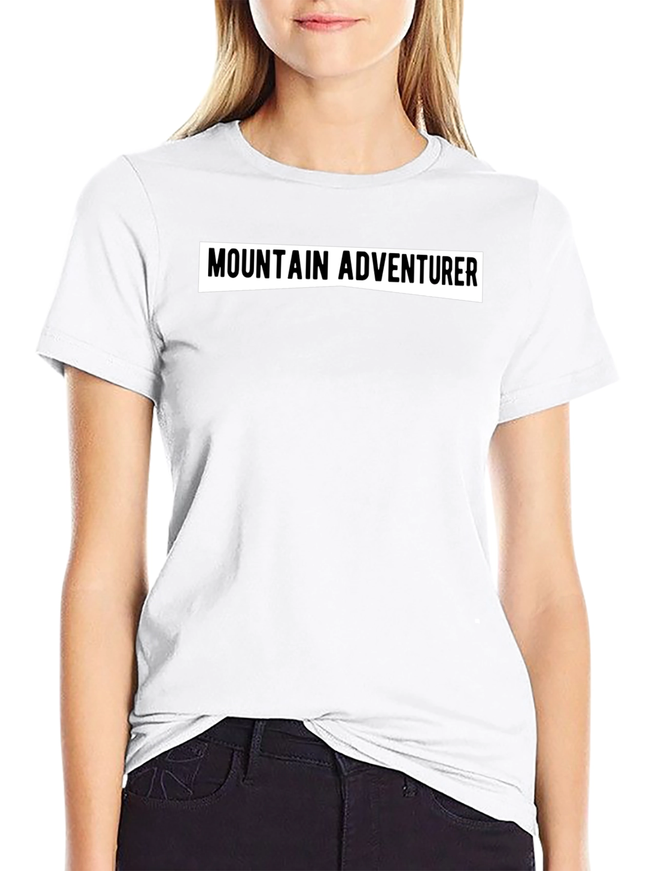 Mountain Adventurer Black Graphic Tee