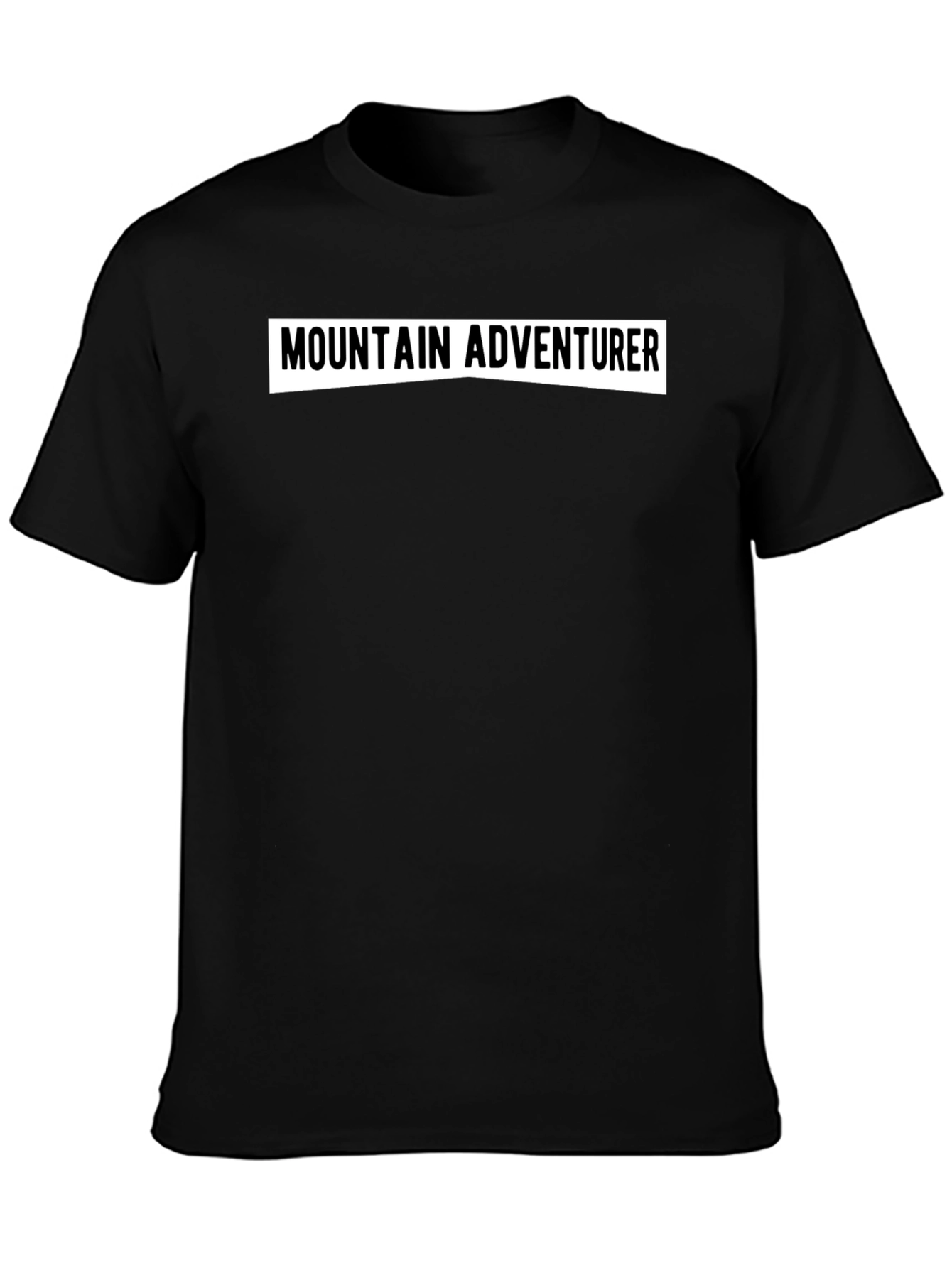 Mountain Adventurer Black Graphic Tee