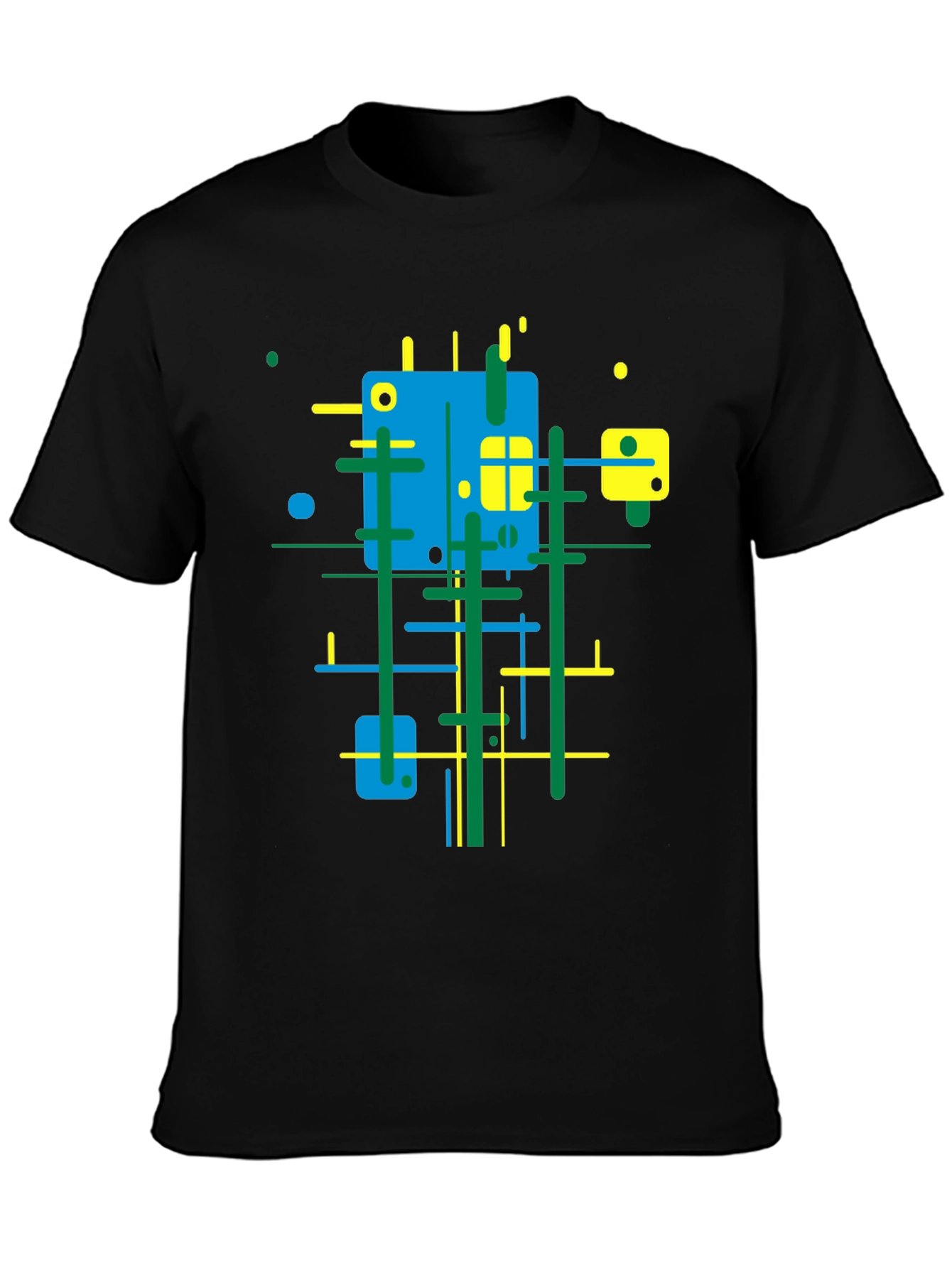 Abstract Geometric Art T-Shirt