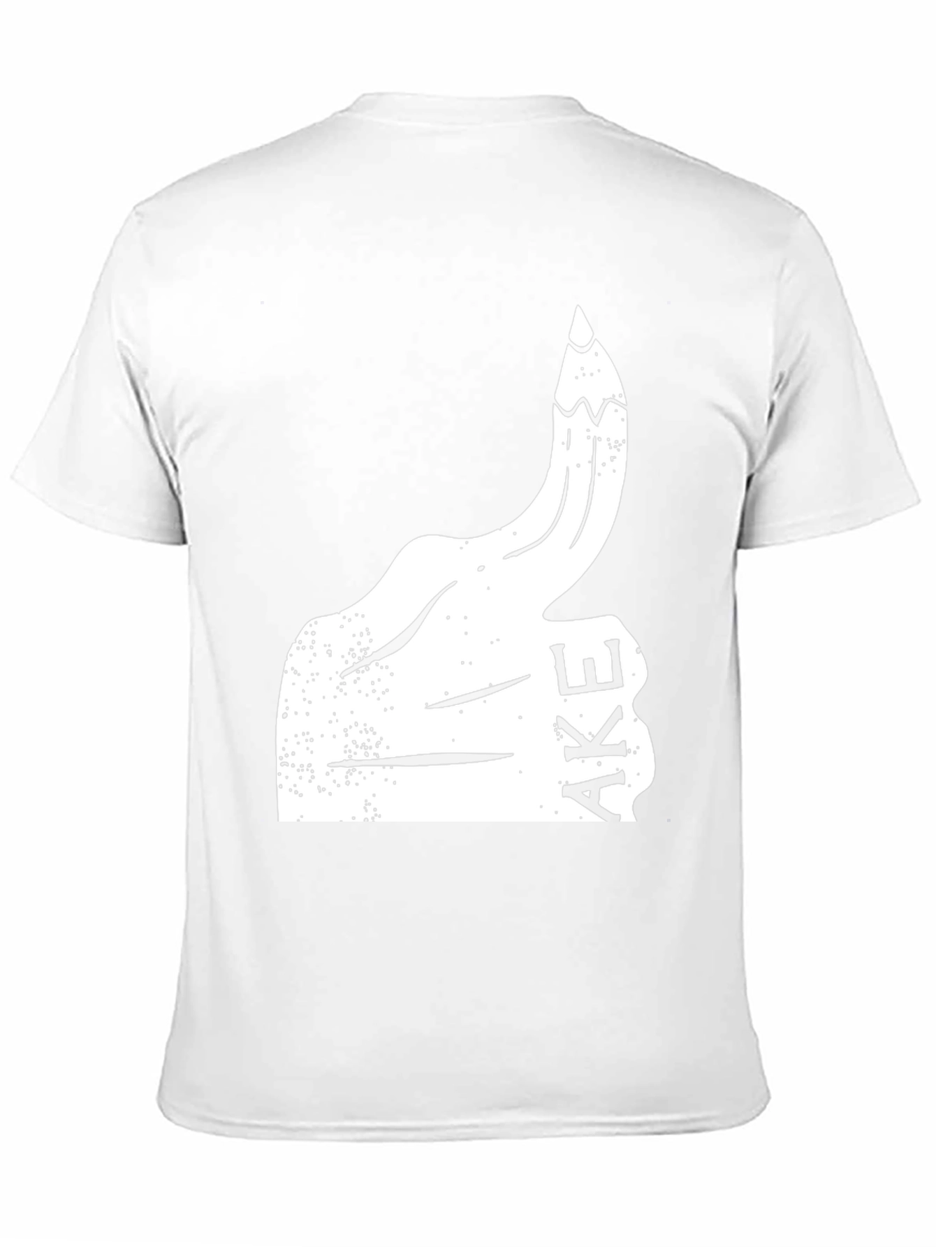 Funny Graphic Tee - Thumbs Up Fake