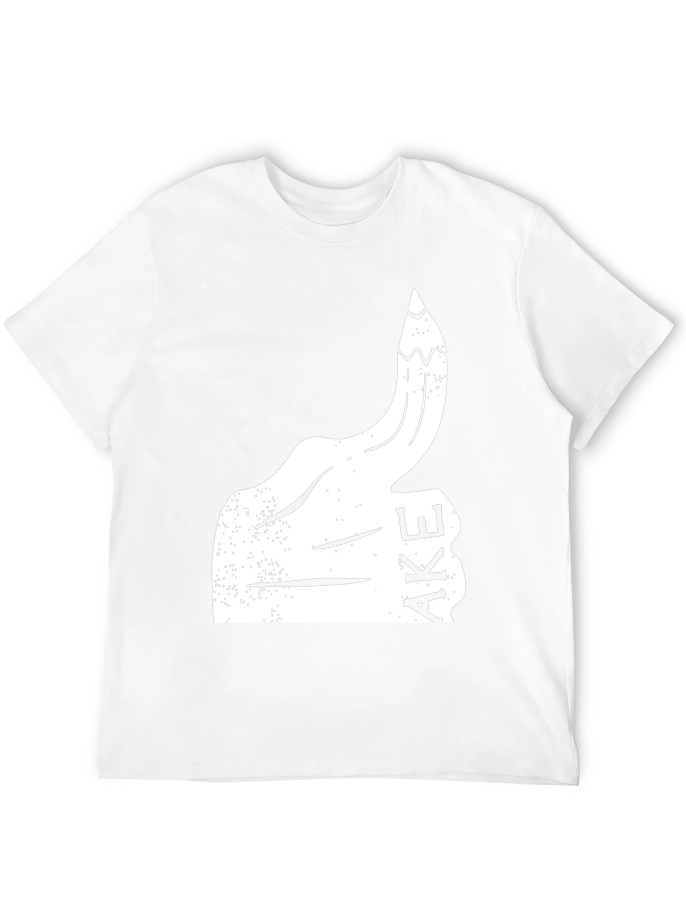 Funny Graphic Tee - Thumbs Up Fake