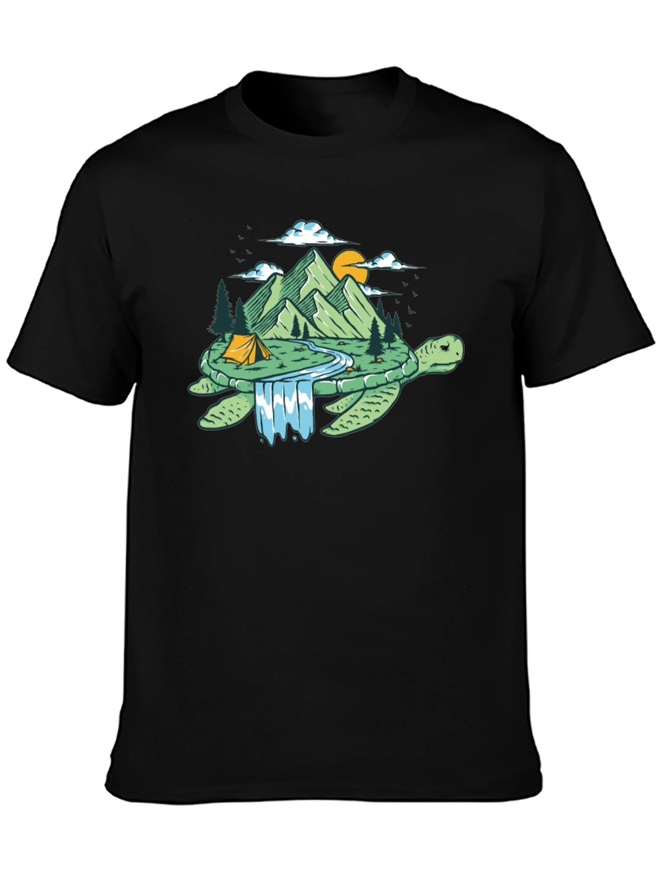Turtle Island T-Shirt: Nature Lovers Tee