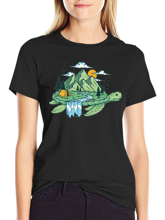 Turtle Island T-Shirt: Nature Lovers Tee
