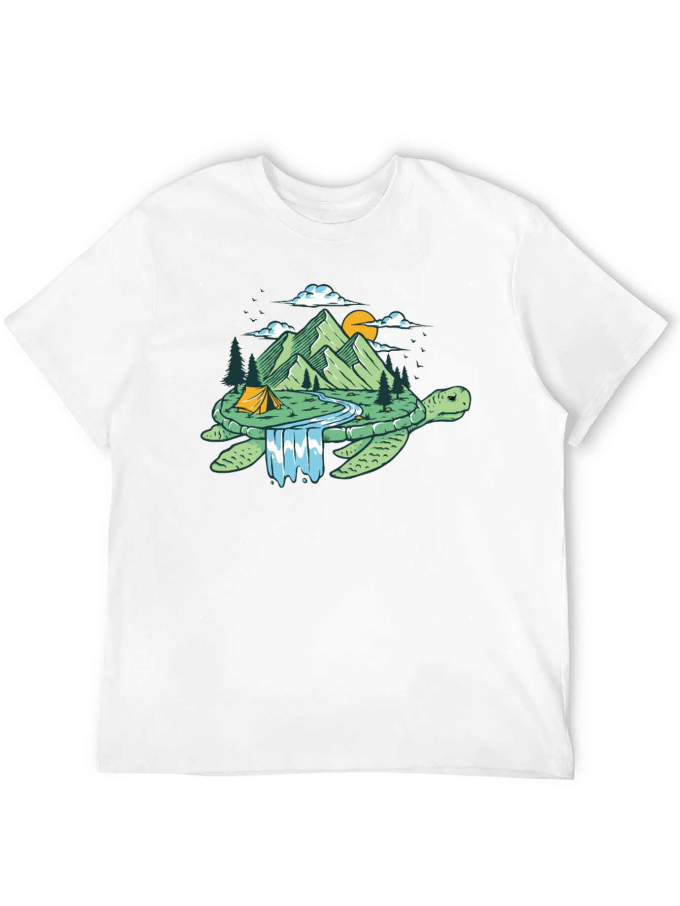 Turtle Island T-Shirt: Nature Lovers Tee