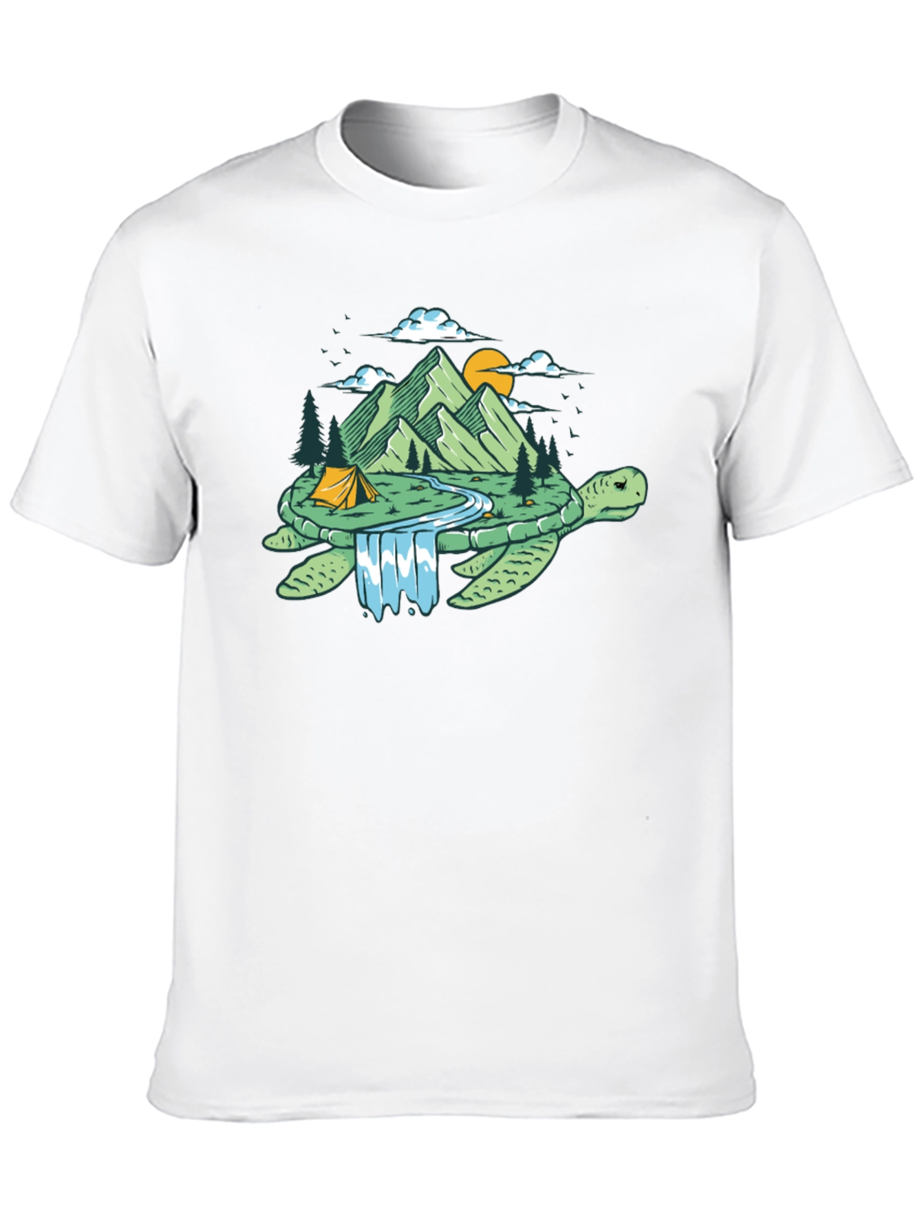 Turtle Island T-Shirt: Nature Lovers Tee
