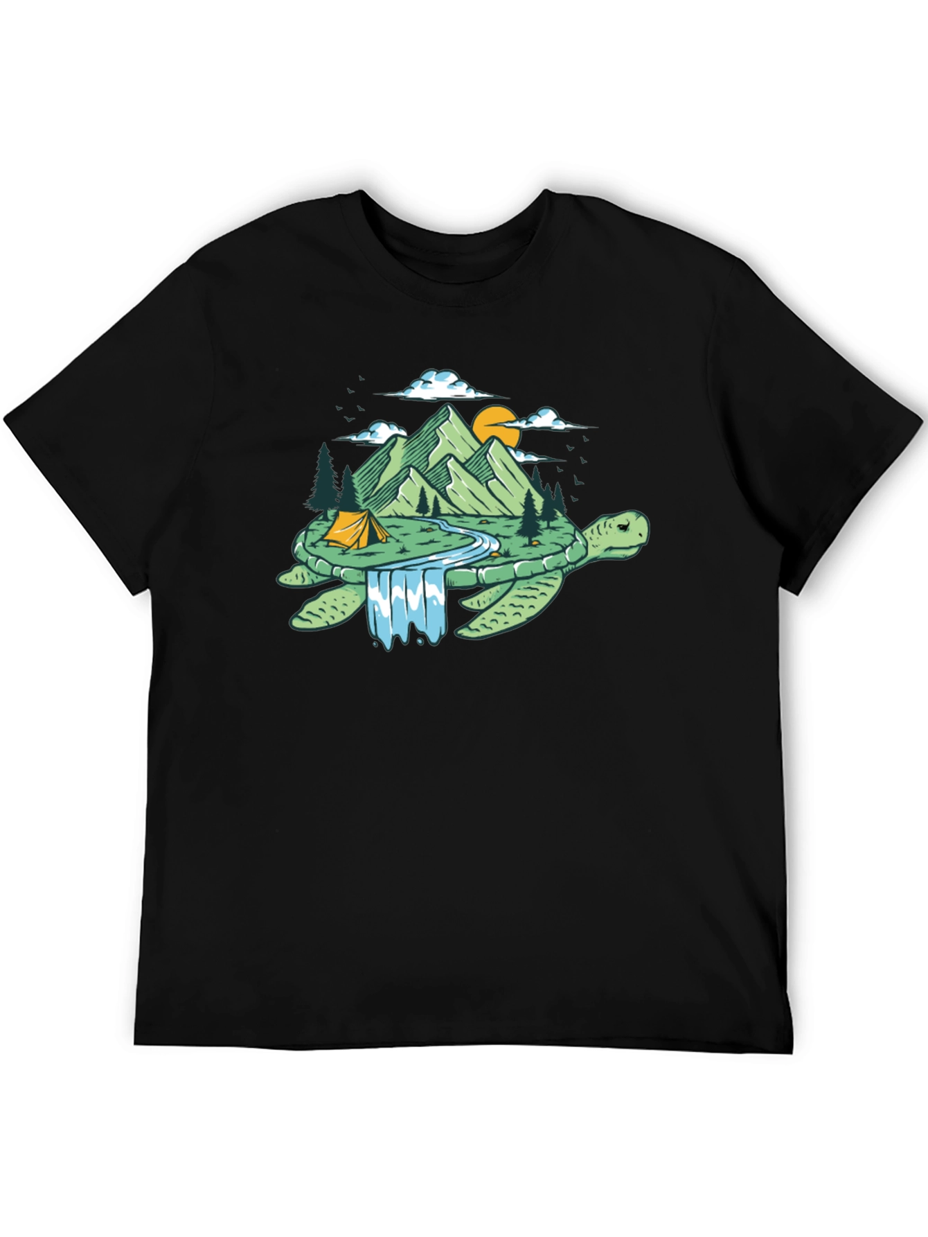 Turtle Island T-Shirt: Nature Lovers Tee