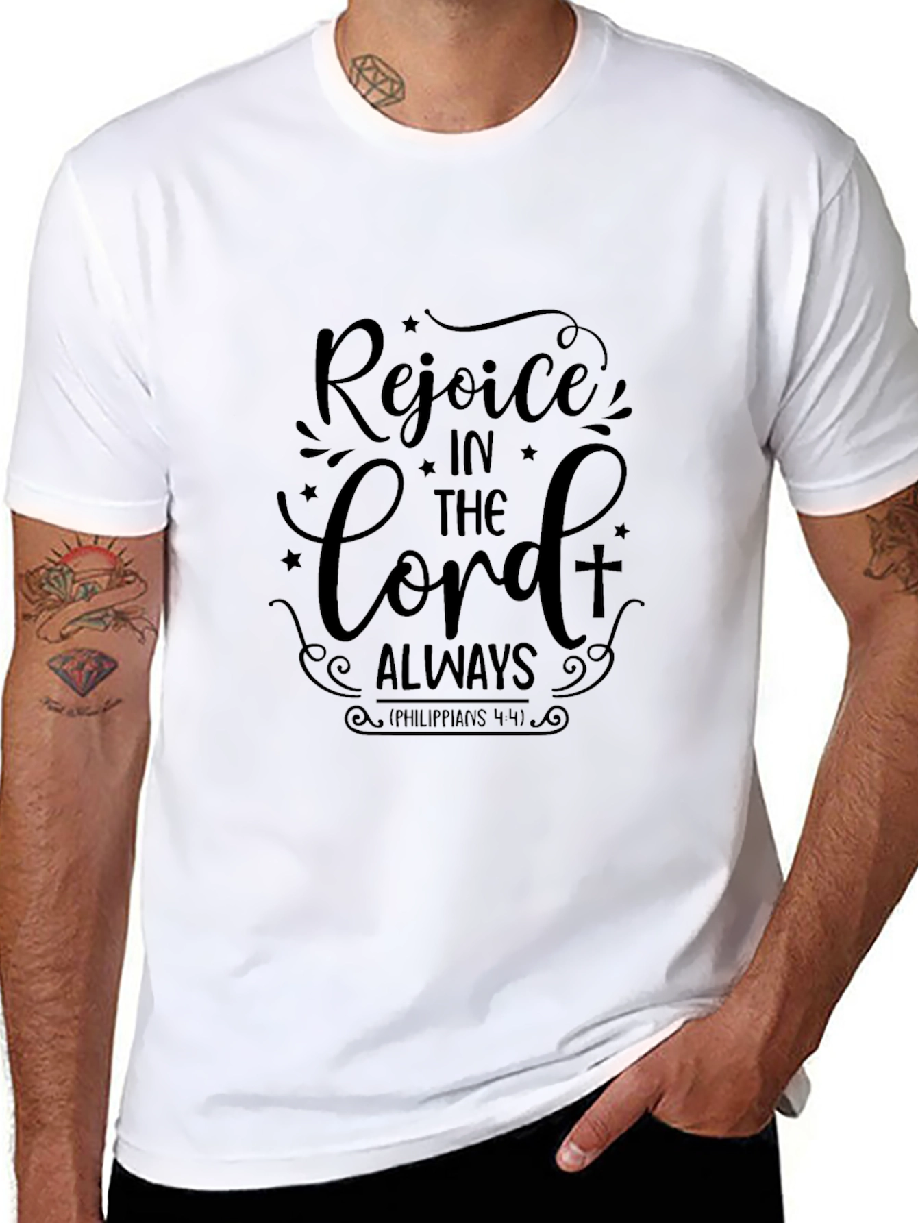 Rejoice in the Lord Graphic T-Shirt