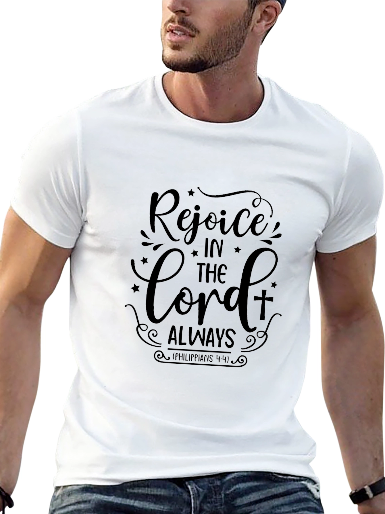 Rejoice in the Lord Graphic T-Shirt