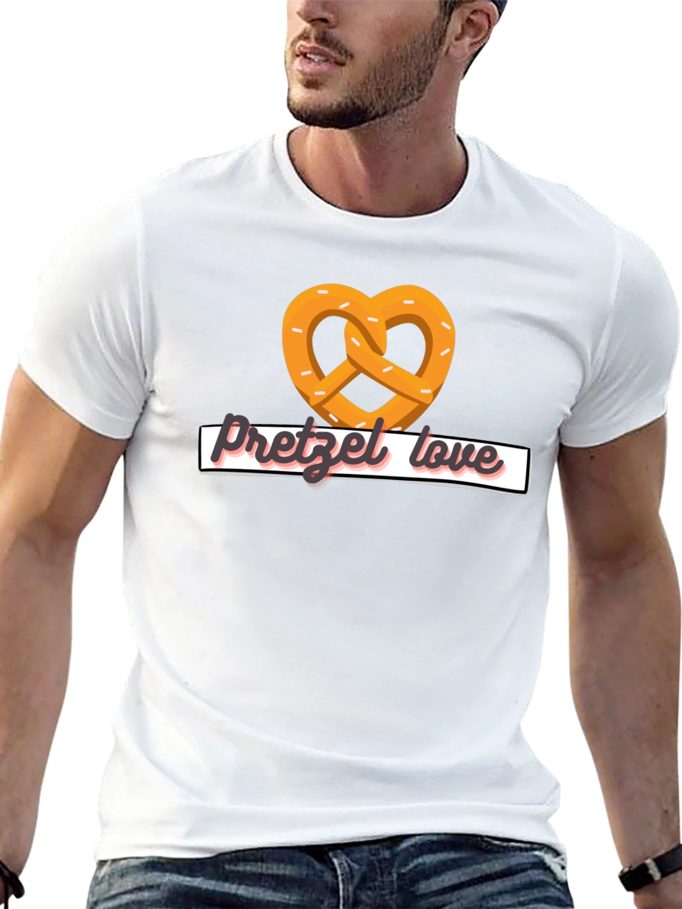 Pretzel Love Graphic T-Shirt