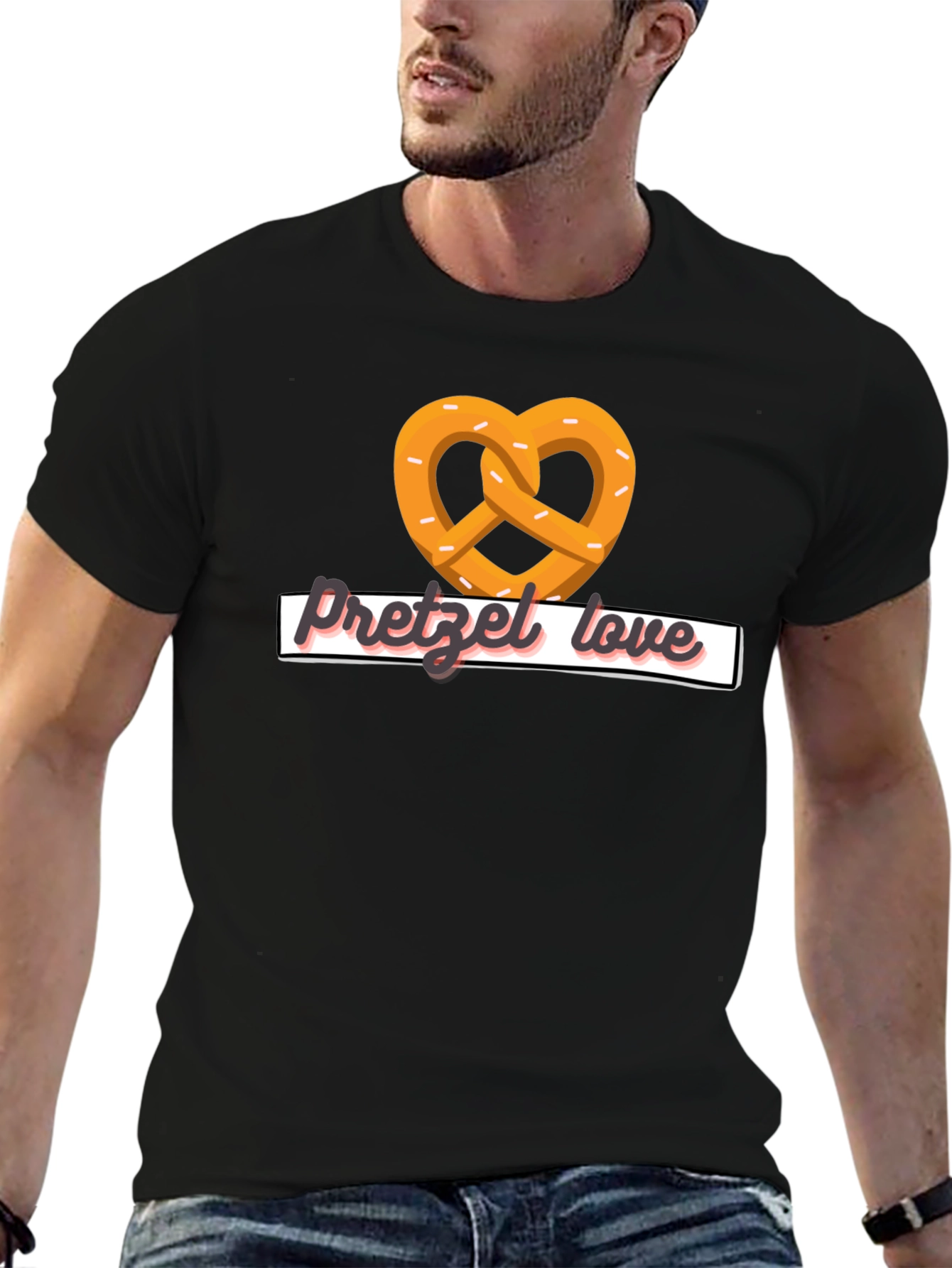 Pretzel Love Graphic T-Shirt