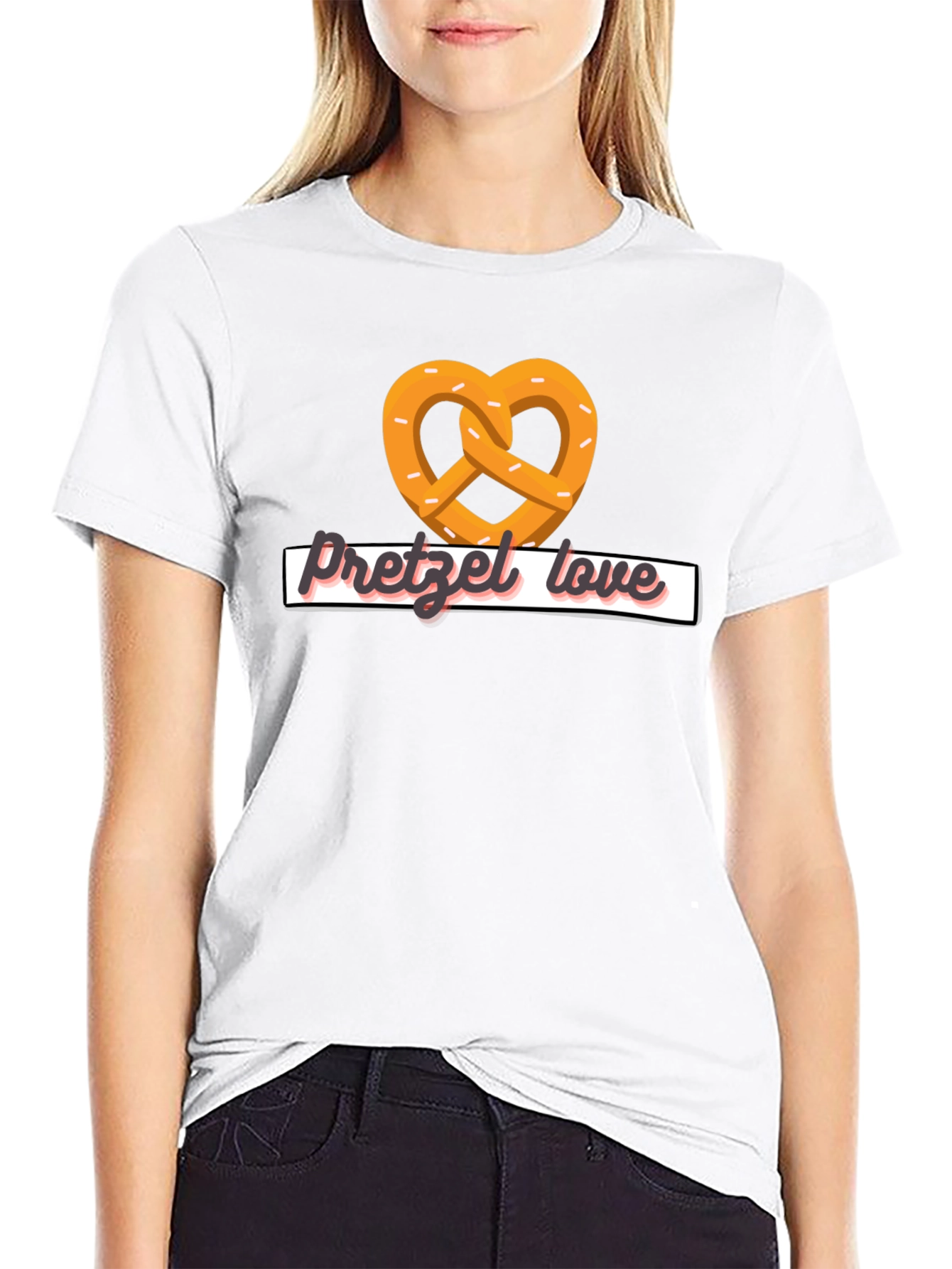 Pretzel Love Graphic T-Shirt