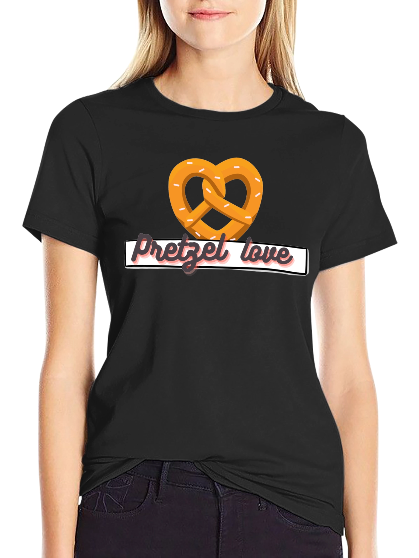 Pretzel Love Graphic T-Shirt