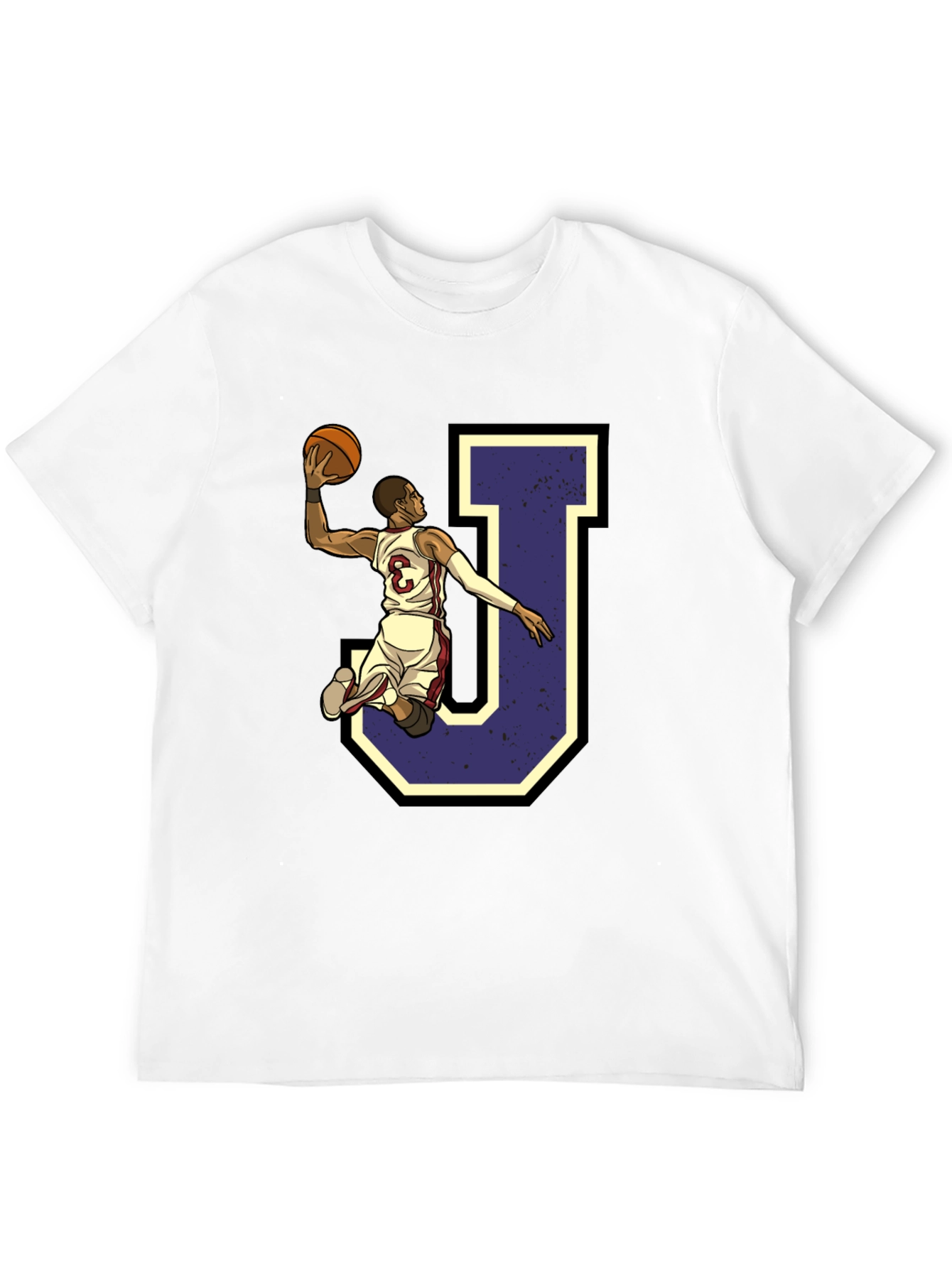 Basketball Player J Graphic Tee