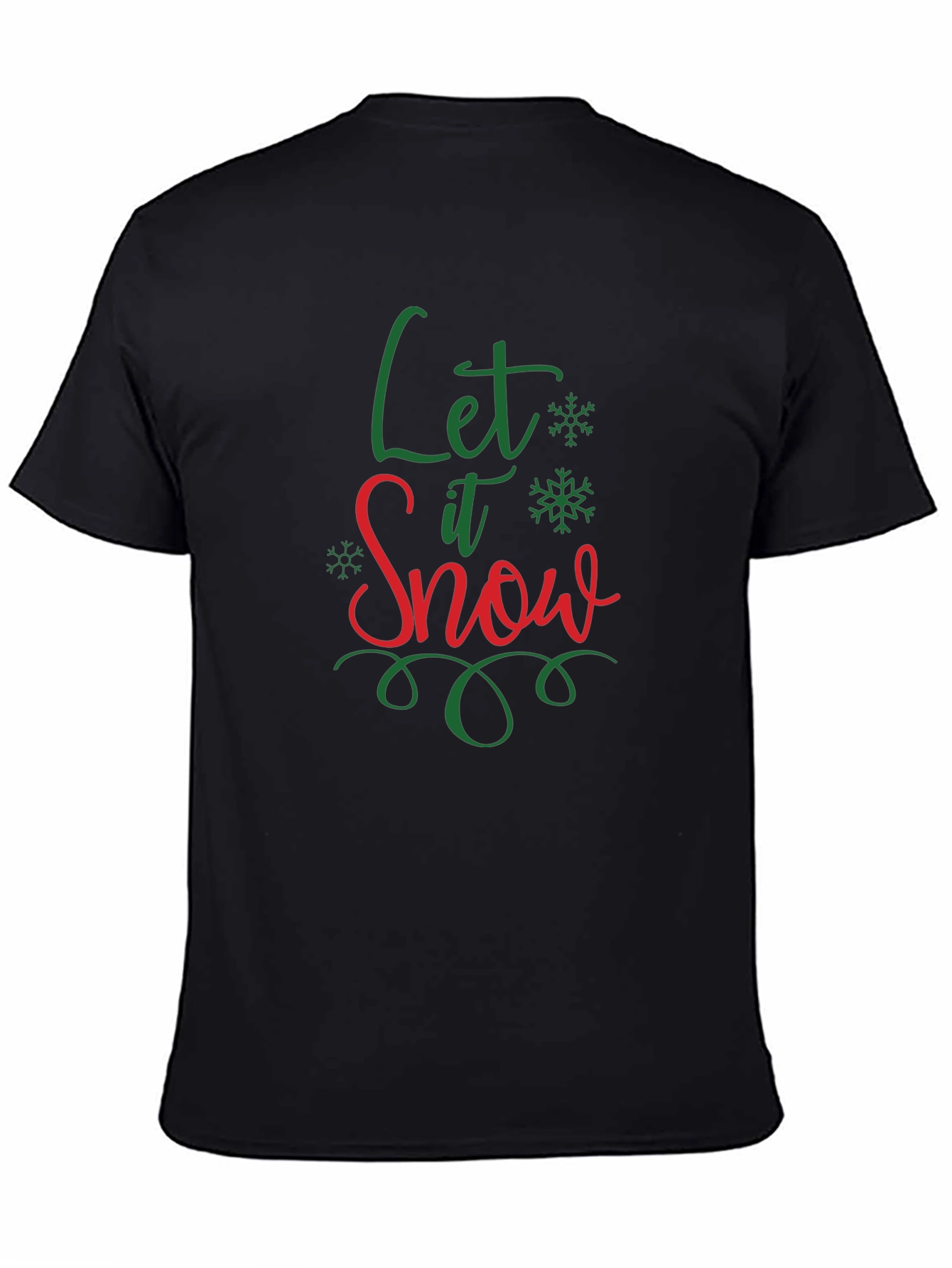 Festive Let It Snow Graphic Tee