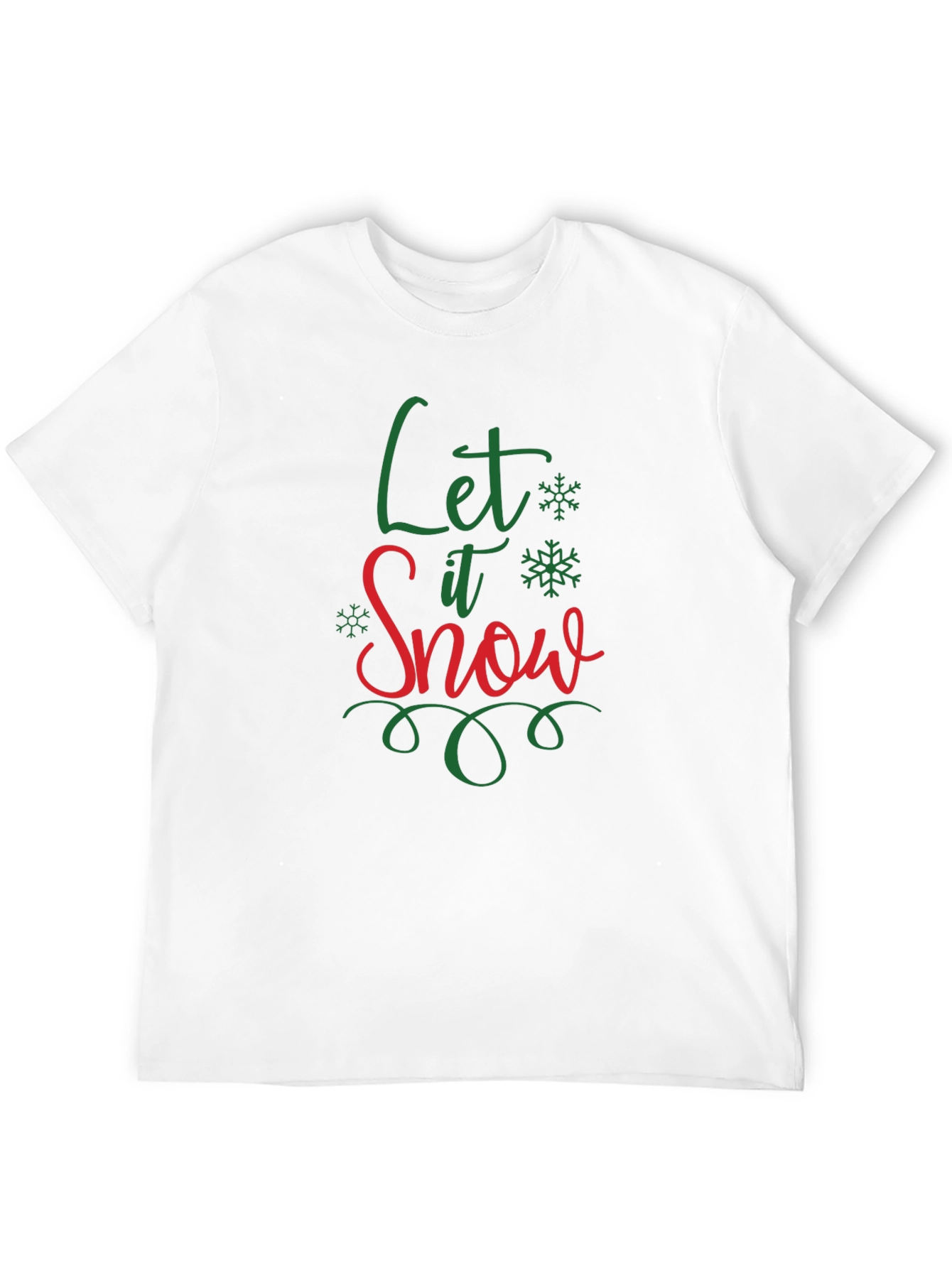 Festive Let It Snow Graphic Tee