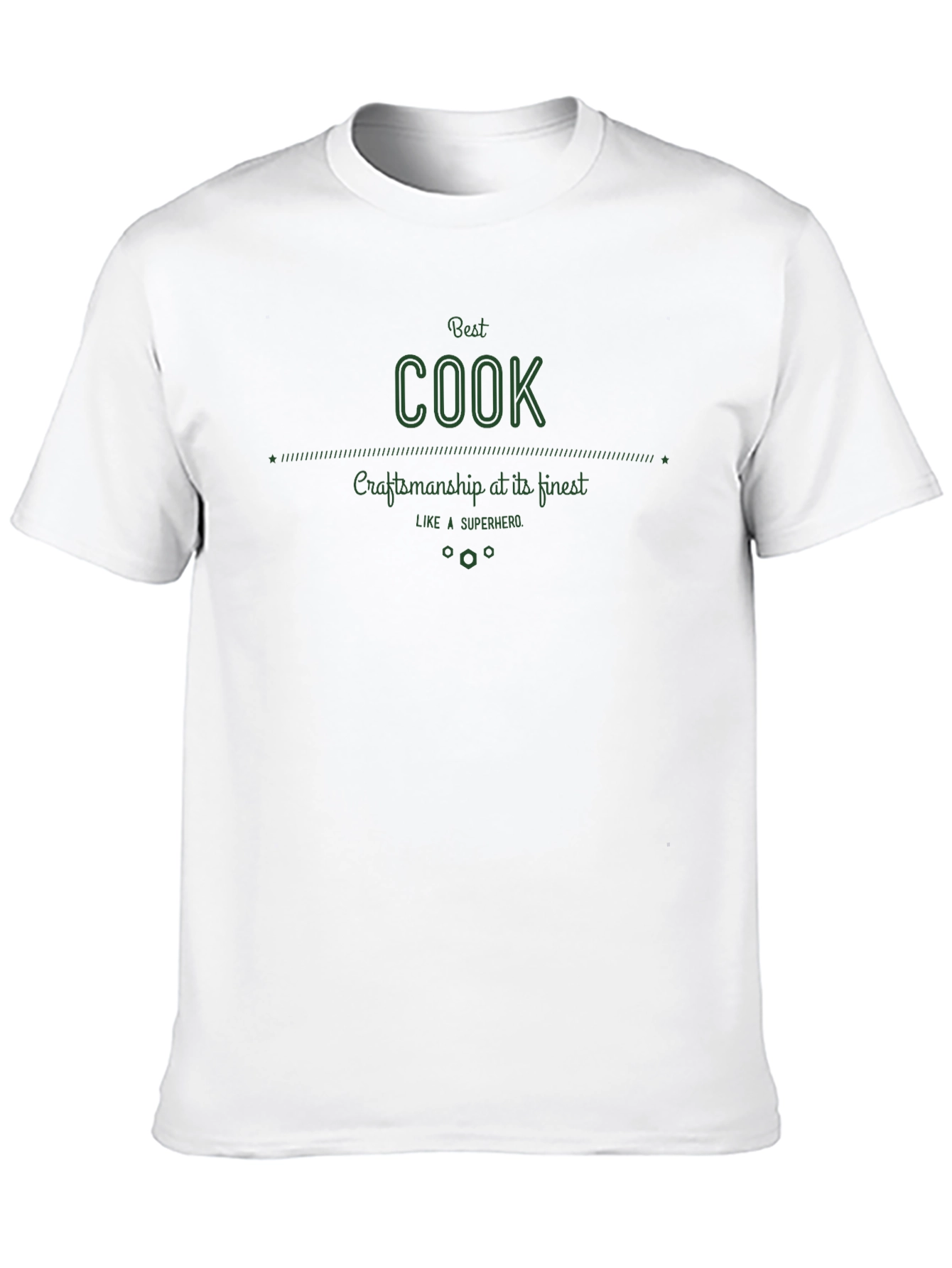 Best Cook Graphic T-Shirt - Craftsmanship Design Tee