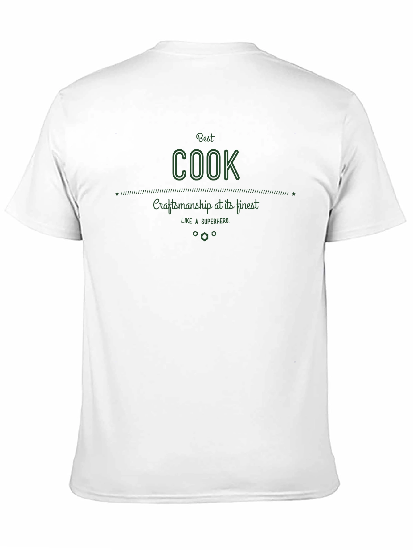 Best Cook Graphic T-Shirt - Craftsmanship Design Tee