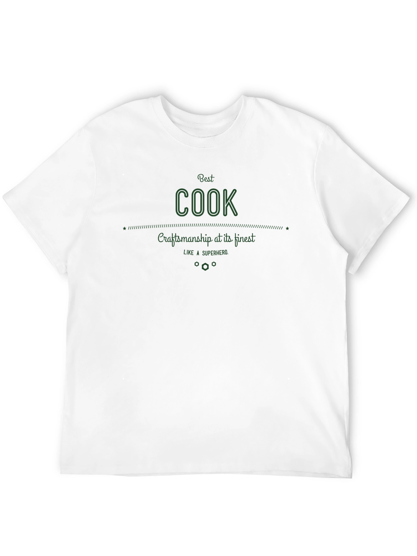 Best Cook Graphic T-Shirt - Craftsmanship Design Tee
