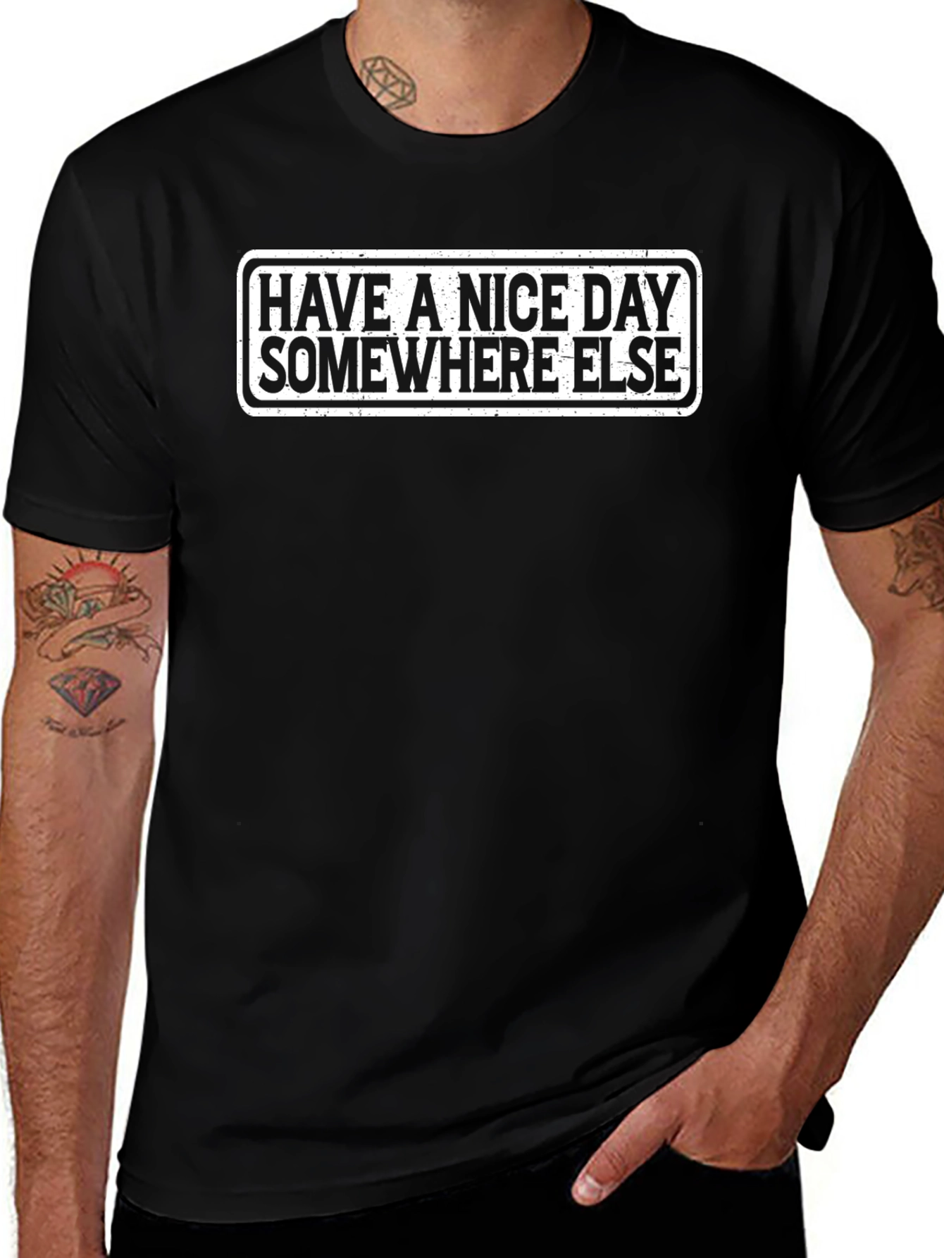Have a Nice Day Elsewhere Graphic Tee
