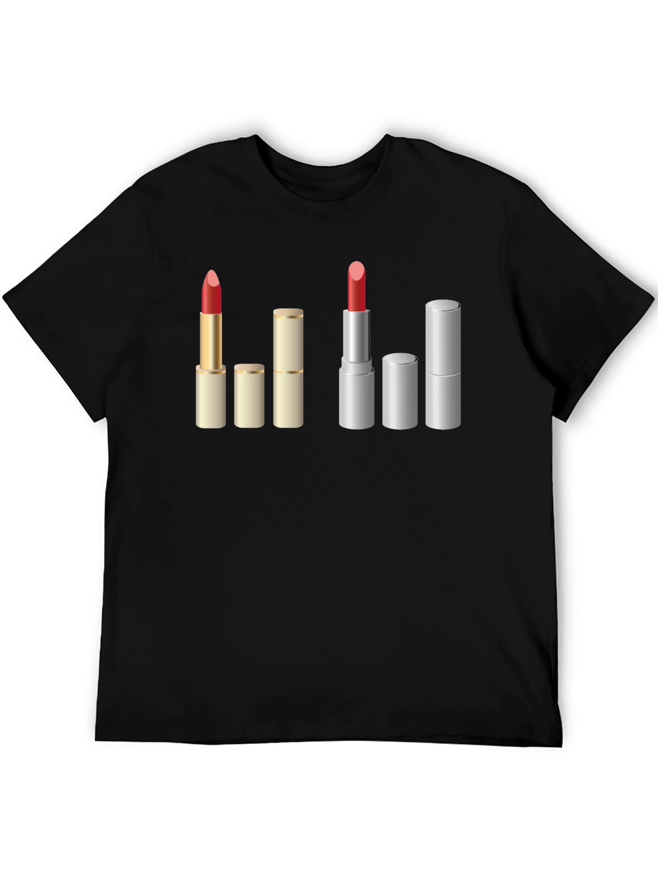 Lipstick Lover Graphic Tee - Makeup Artist Fashion Shirt