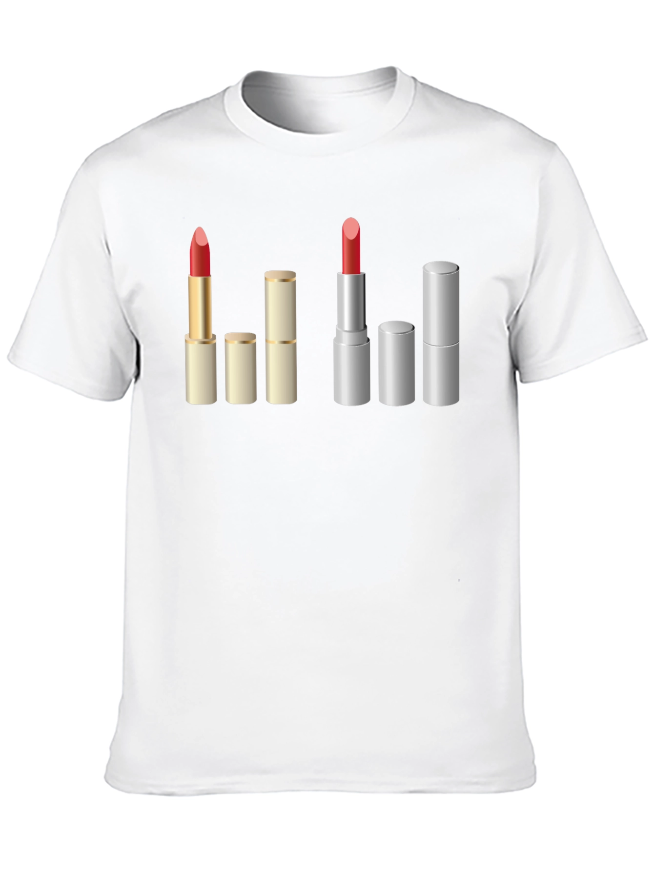 Lipstick Lover Graphic Tee - Makeup Artist Fashion Shirt