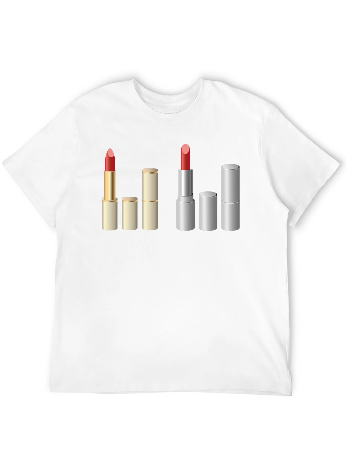 Lipstick Lover Graphic Tee - Makeup Artist Fashion Shirt