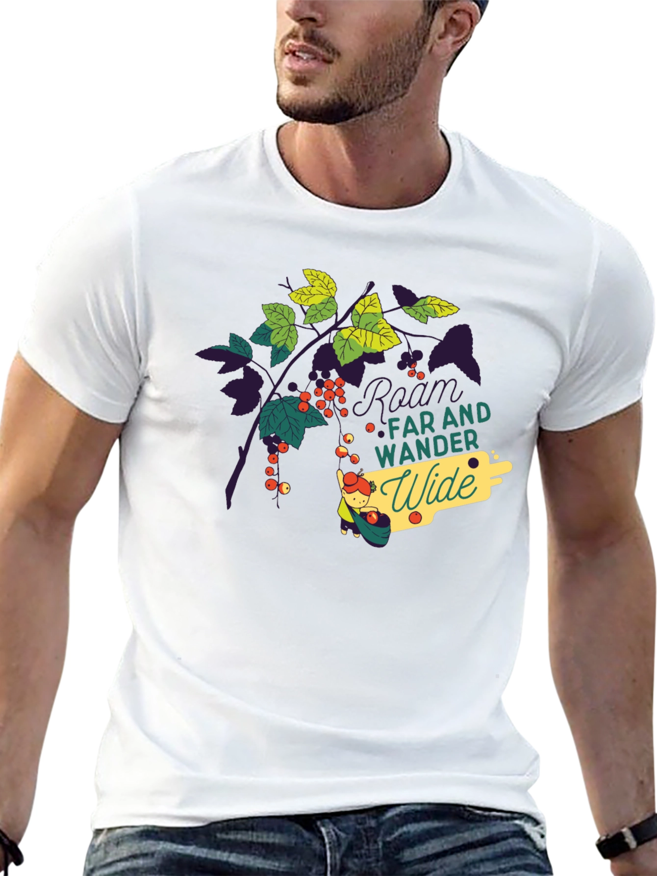Room Far and Wander Wide Graphic Tee