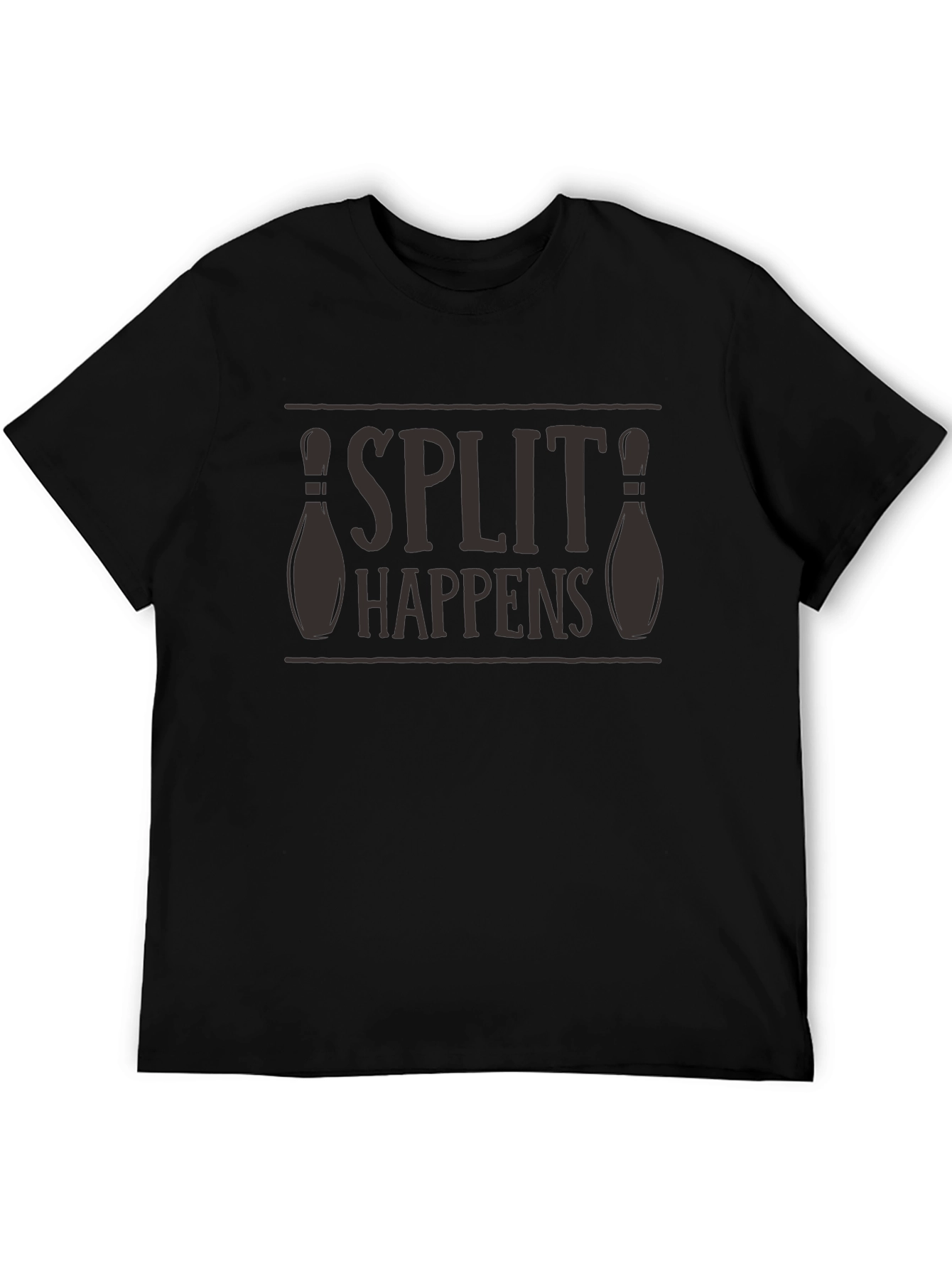 Split Happens Bowling T-Shirt - Funny Bowling Tee