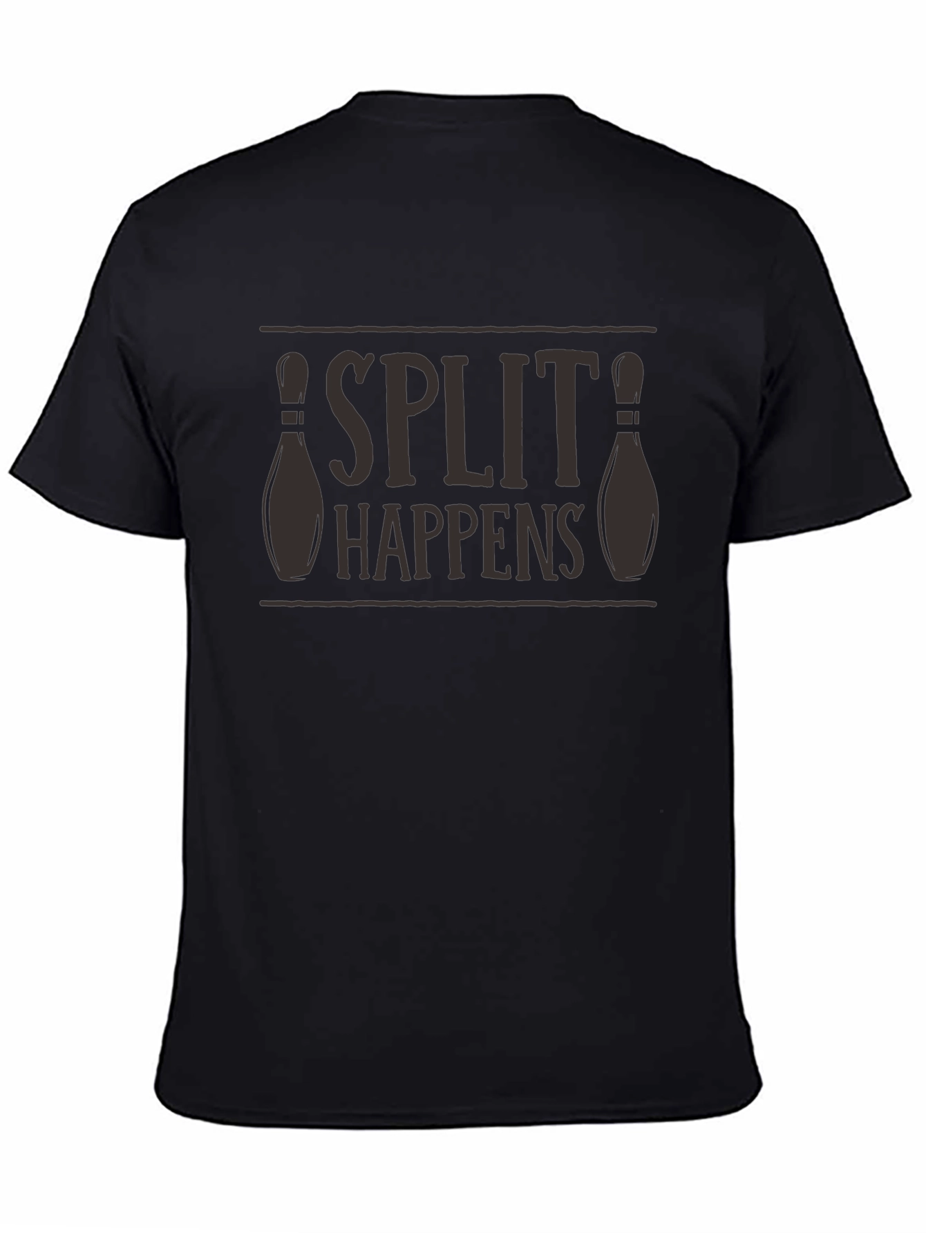 Split Happens Bowling T-Shirt - Funny Bowling Tee