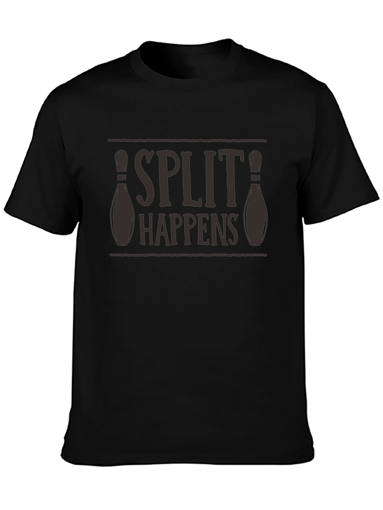 Split Happens Bowling T-Shirt - Funny Bowling Tee