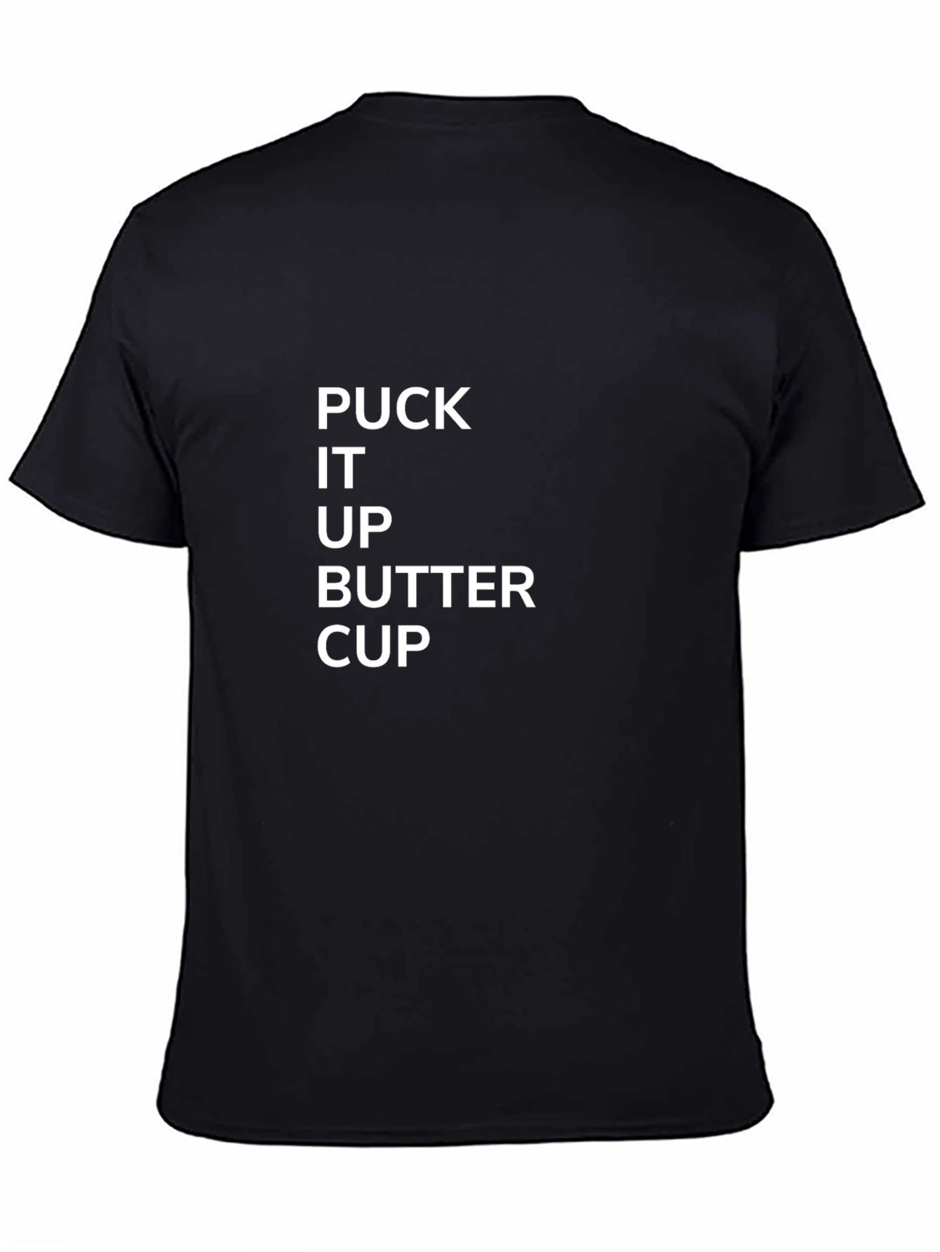 Puck It Up Buttercup T-Shirt - Funny Hockey Tee