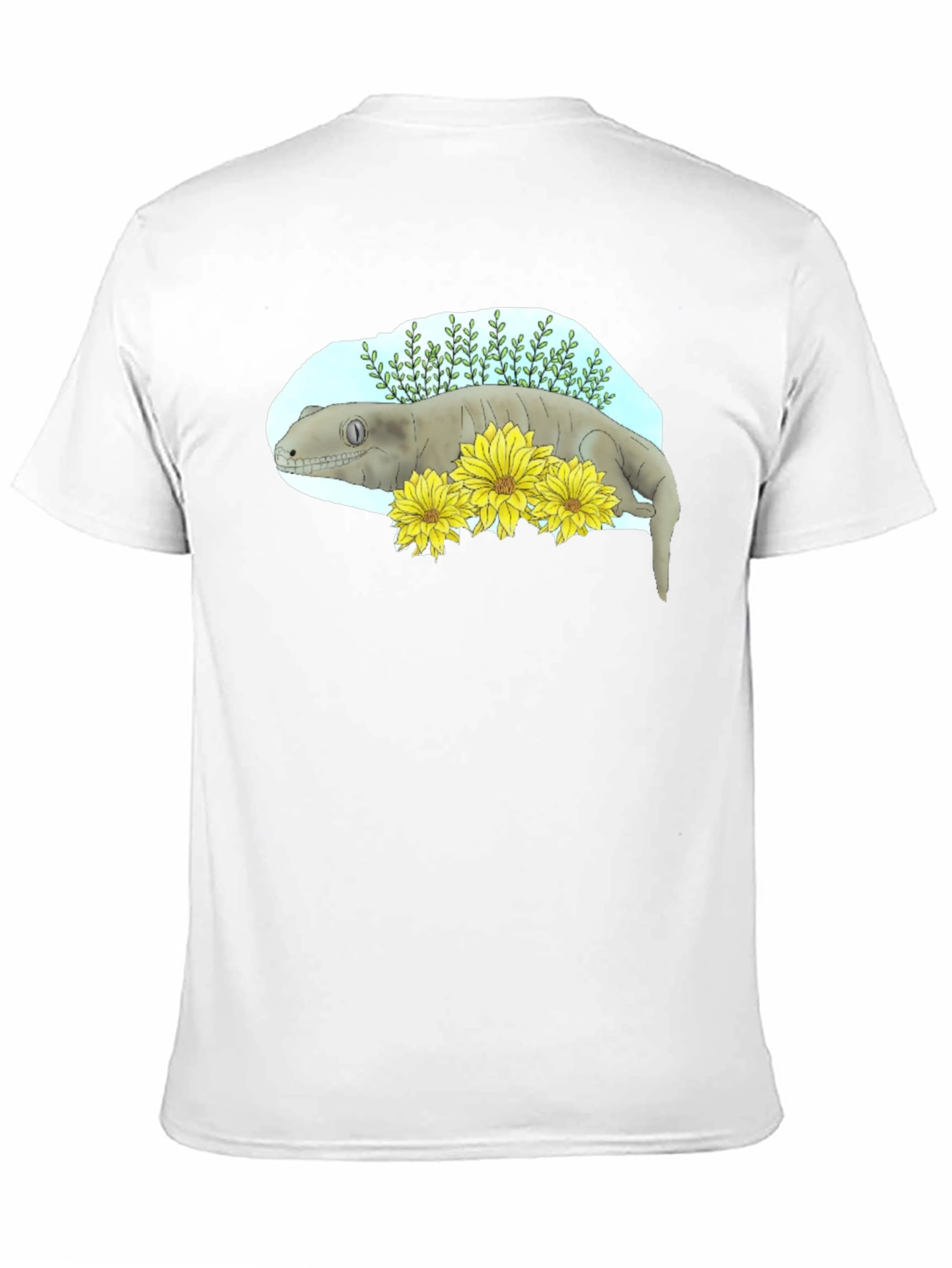 Crested Gecko Graphic Tee - Unique Reptile Lovers Shirt