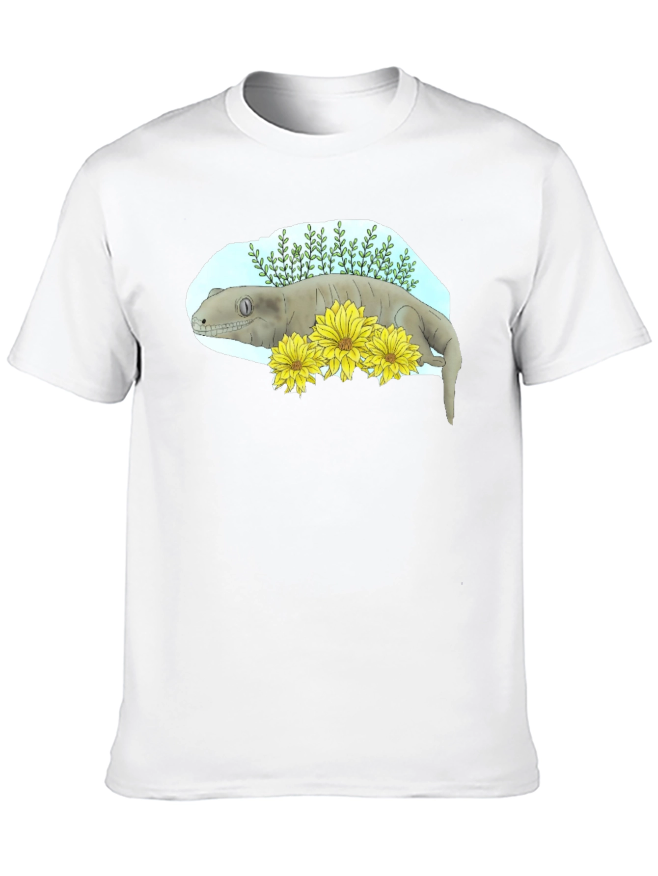 Crested Gecko Graphic Tee - Unique Reptile Lovers Shirt